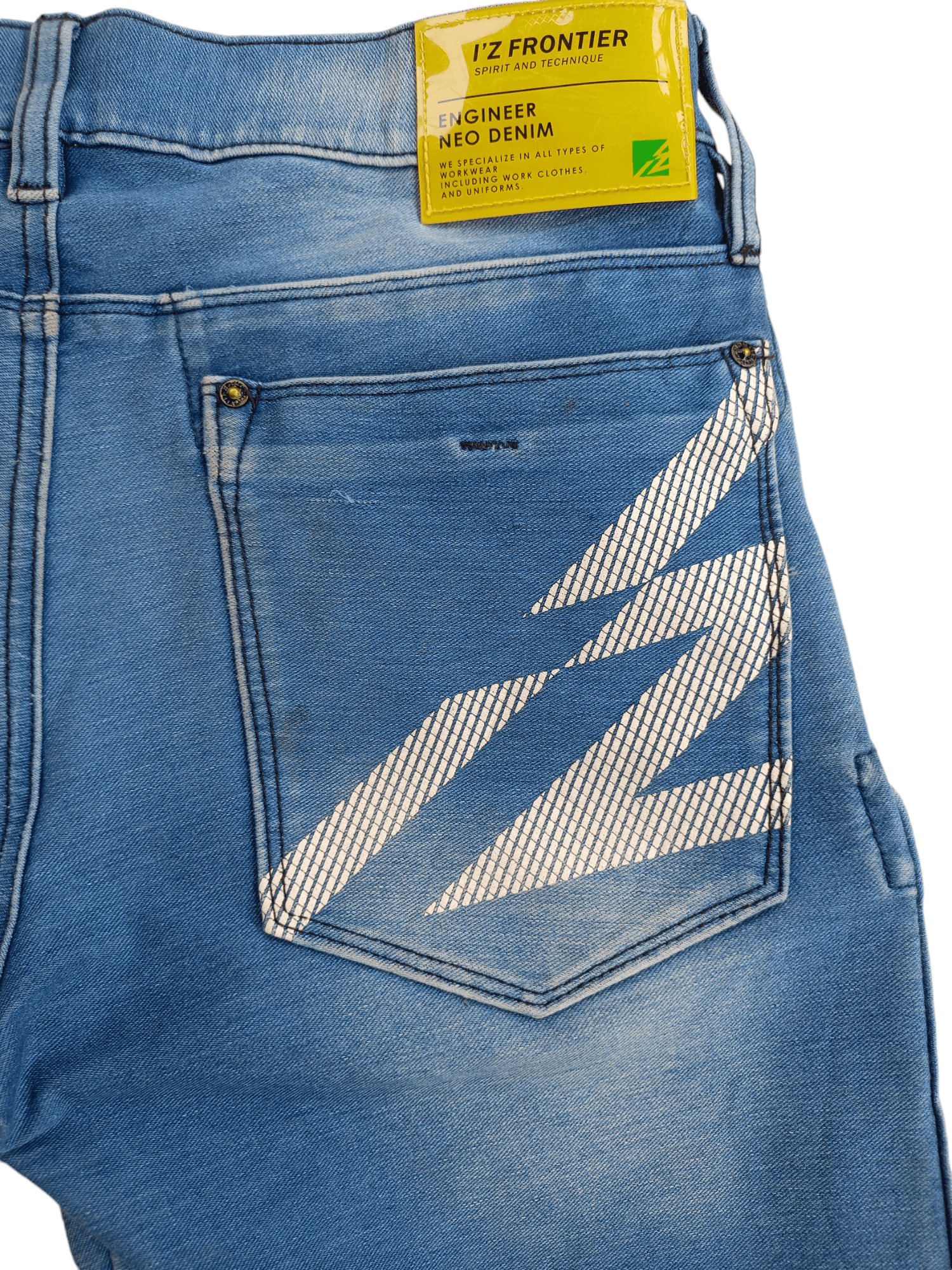 Japanese Brand × Vintage I'Z FRONTIER Neo Engineer Vintage Streetwear Denim Size US 29 - 23 Thumbnail