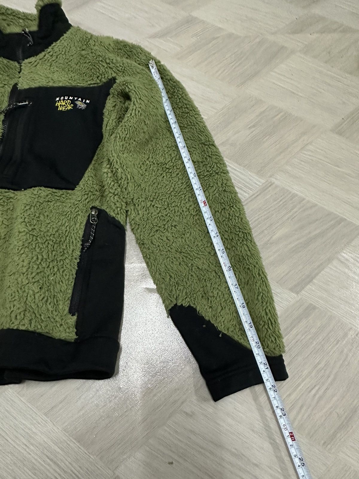 Mountain Hardwear Mountain Hardwear Green Deep-Pile Fleece Zip Jacket Size US S / EU 44-46 / 1 - 15 Thumbnail