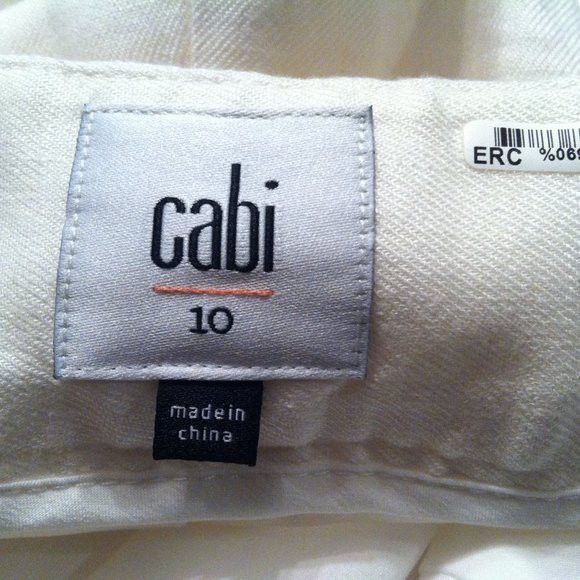 Other CABI WOMEN'S 53%LINEN 45%LYOCELL DRESS PANTS SIZE: 10/32 Size 32" / US 10 / IT 46 - 4 Thumbnail