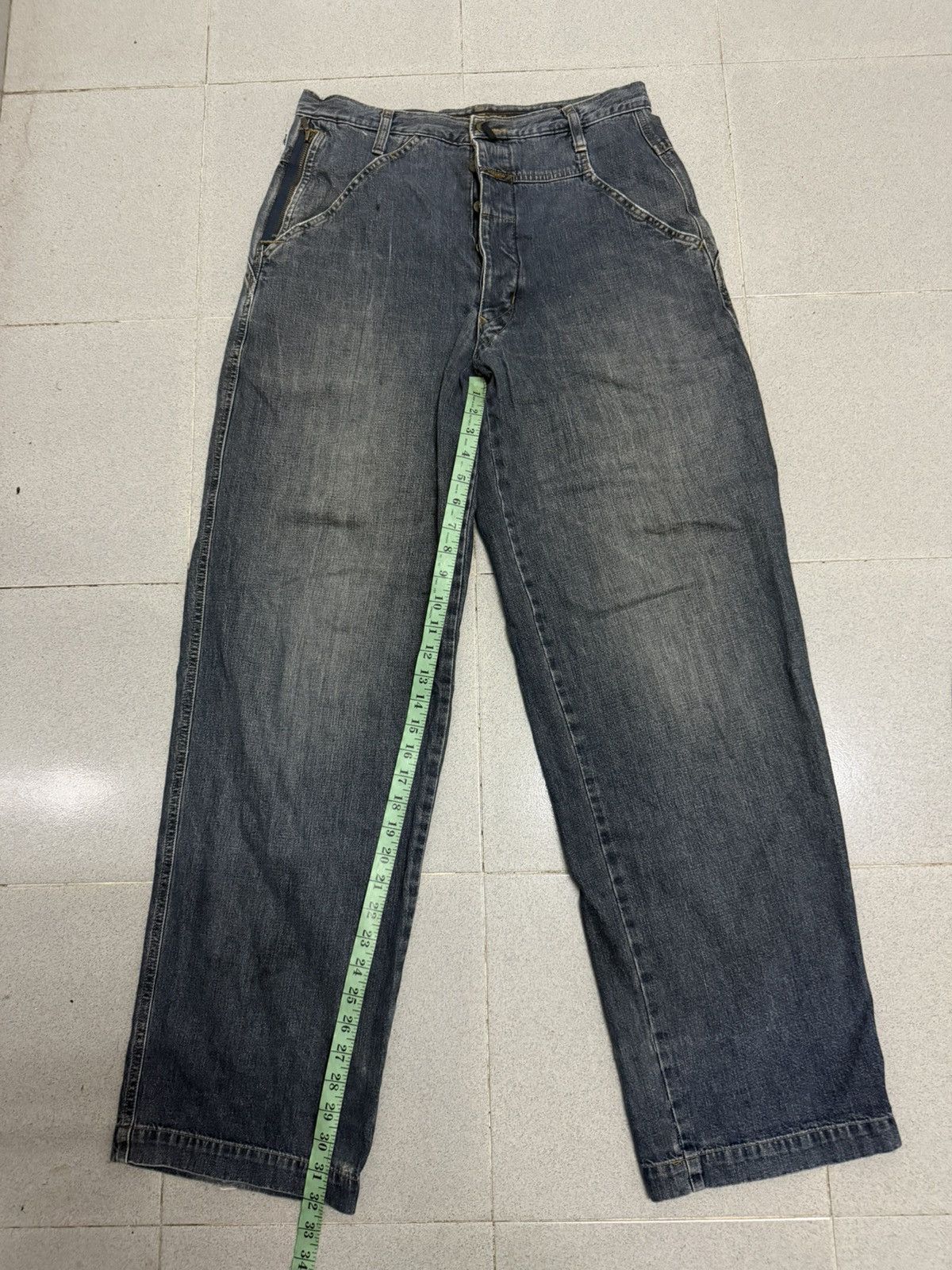 Marithe + Francois Girbaud Vintage Marithe Francois Girbaud Baggy Denim Jeans Size US 32 / EU 48 - 17 Thumbnail