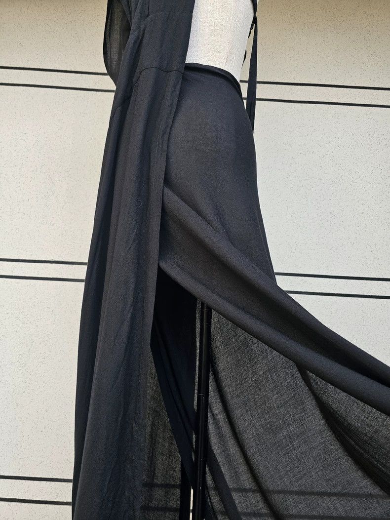Ann Demeulemeester Ann Demeulemeester Deconstructed Long Dress-2506 Size XXS / US 00 / IT 34 - 7 Thumbnail