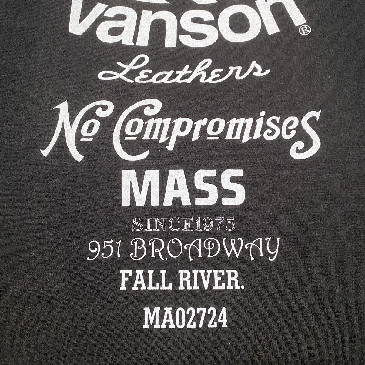 Vanson Leathers Vanson Leathers Bikers T Shirt Faded Medium Size Size US M / EU 48-50 / 2 - 10 Thumbnail