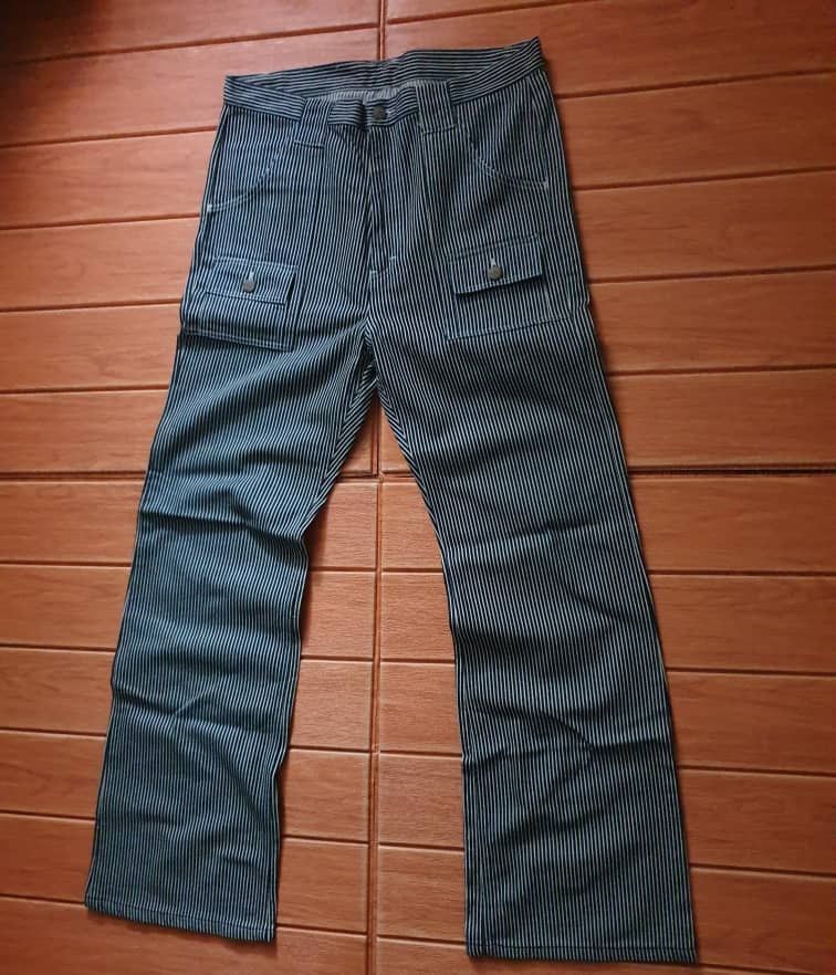 Smith's American 💥Hickory stripe Smith Japanese style Bush pant Size US 33 - 5 Thumbnail