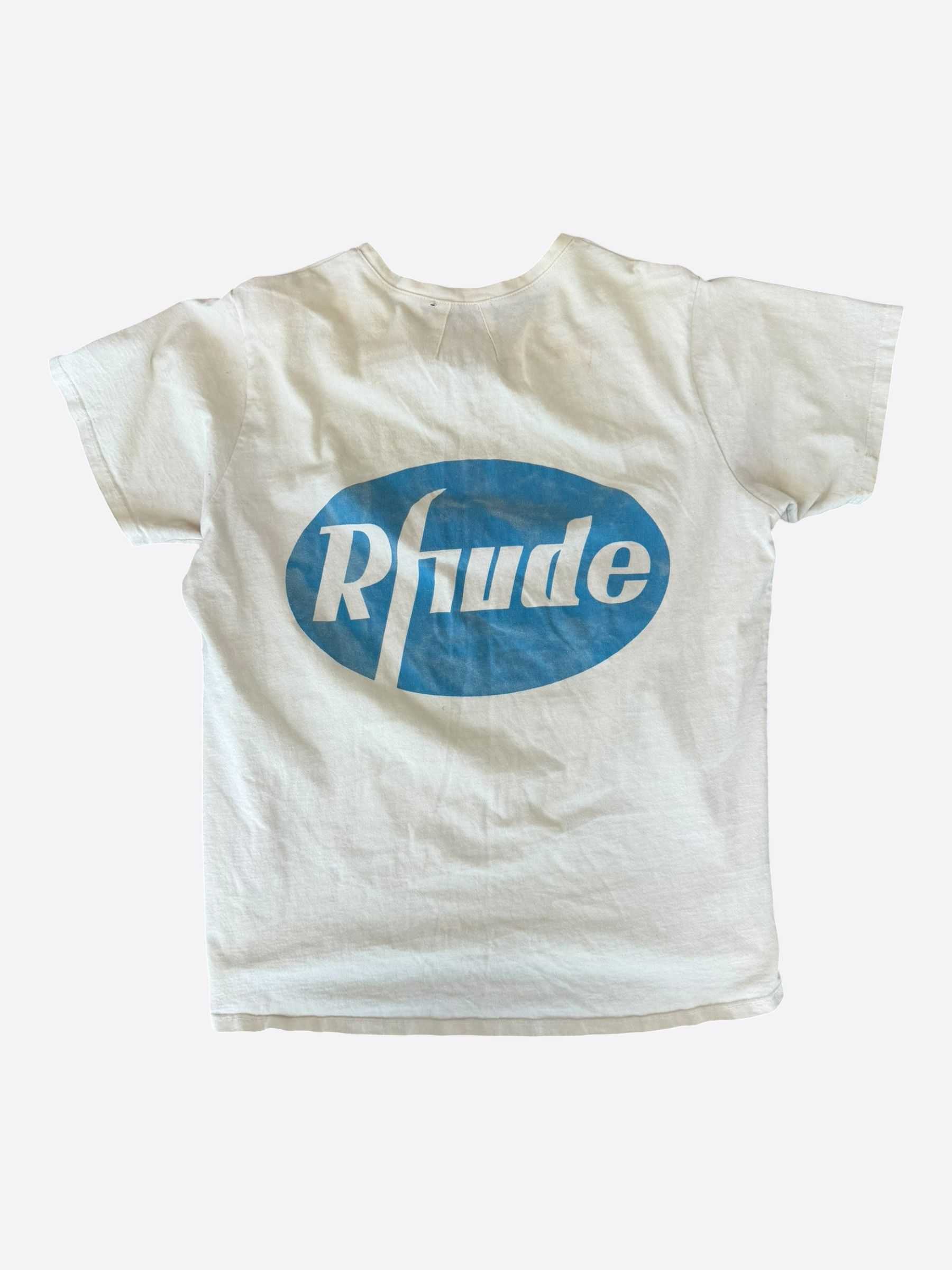 Rhude Rhude White & Multicolor Sextasy Graphic T-Shirt Size US S / EU 44-46 / 1 - 2 Thumbnail