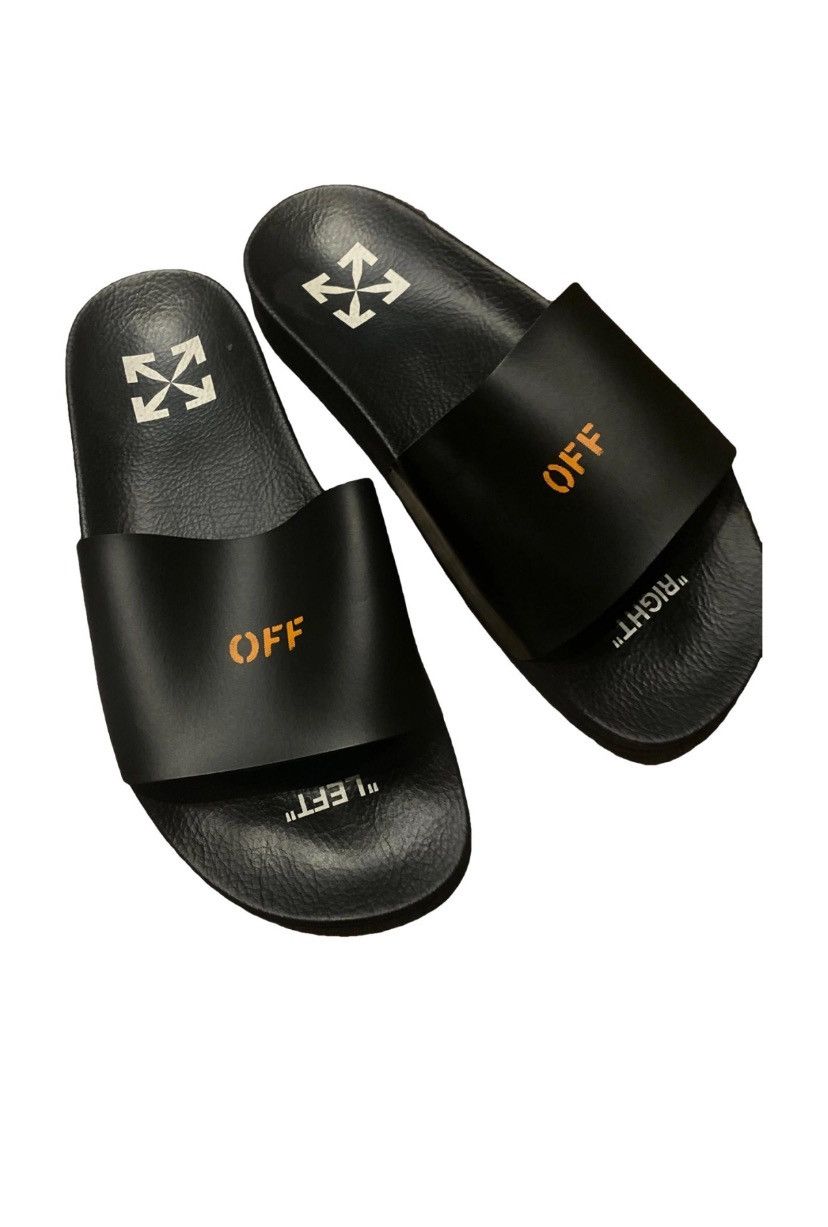 Off-White Off-White Pool Slides Size US 8 / IT 38 - 1 Thumbnail