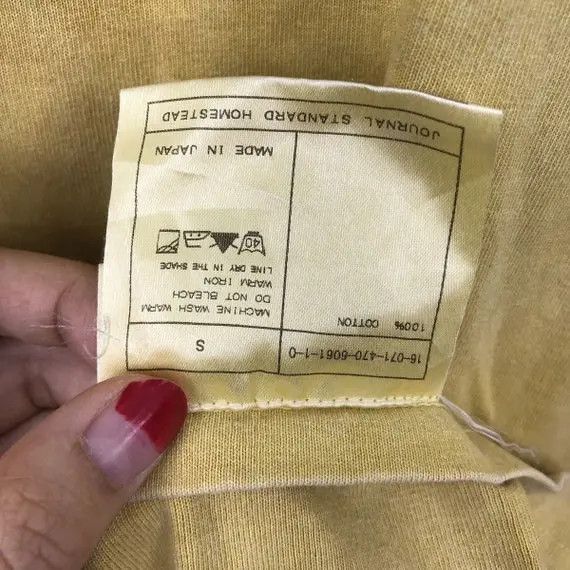 J.S. Homestead Vtg J.S HOMESTEAD JAPAN Union Made Tee Shirt Journal Size US S / EU 44-46 / 1 - 7 Thumbnail