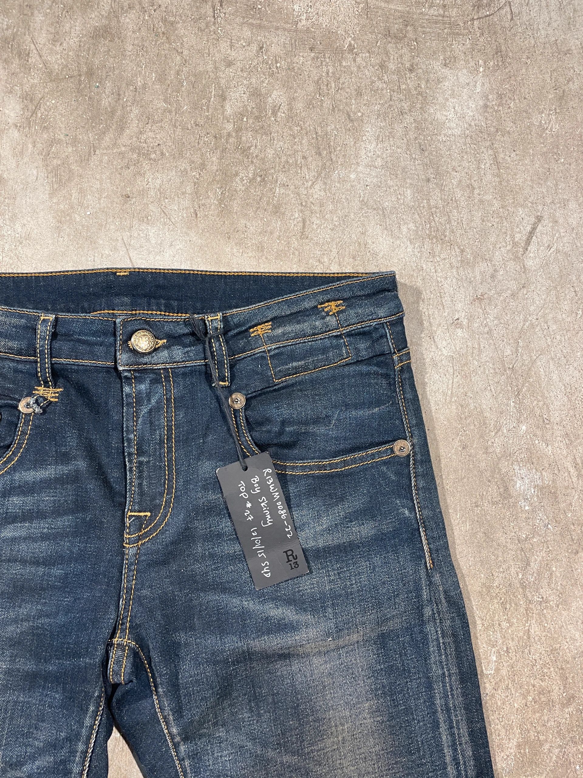 R13 R13 Skinny Denim jeans Size 27" / US 4 / IT 40 - 4 Thumbnail