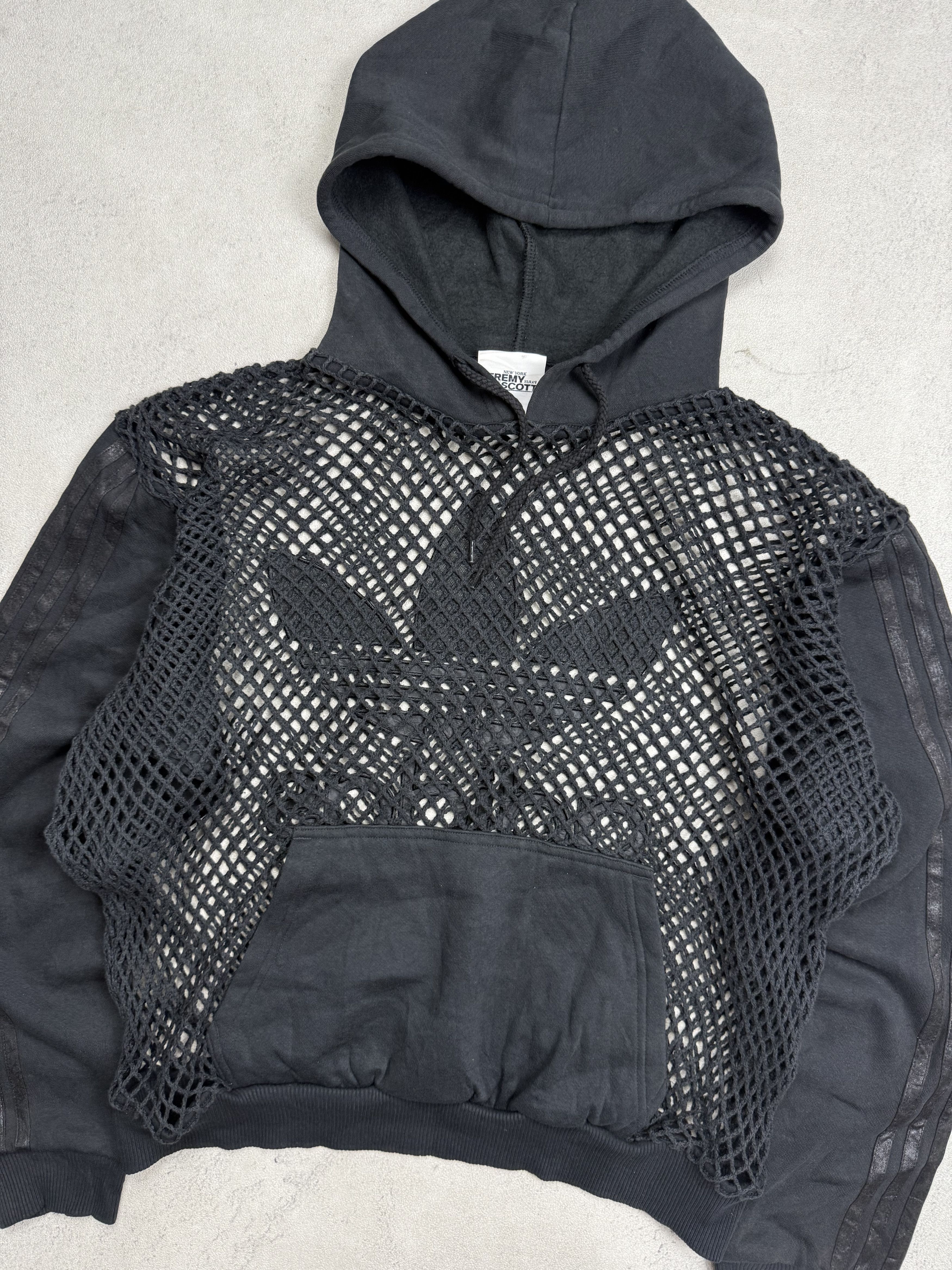 Adidas × Jeremy Scott Adidas x Jeremy Scott Mesh Net Hoodie Size US M / EU 48-50 / 2 - 3 Thumbnail