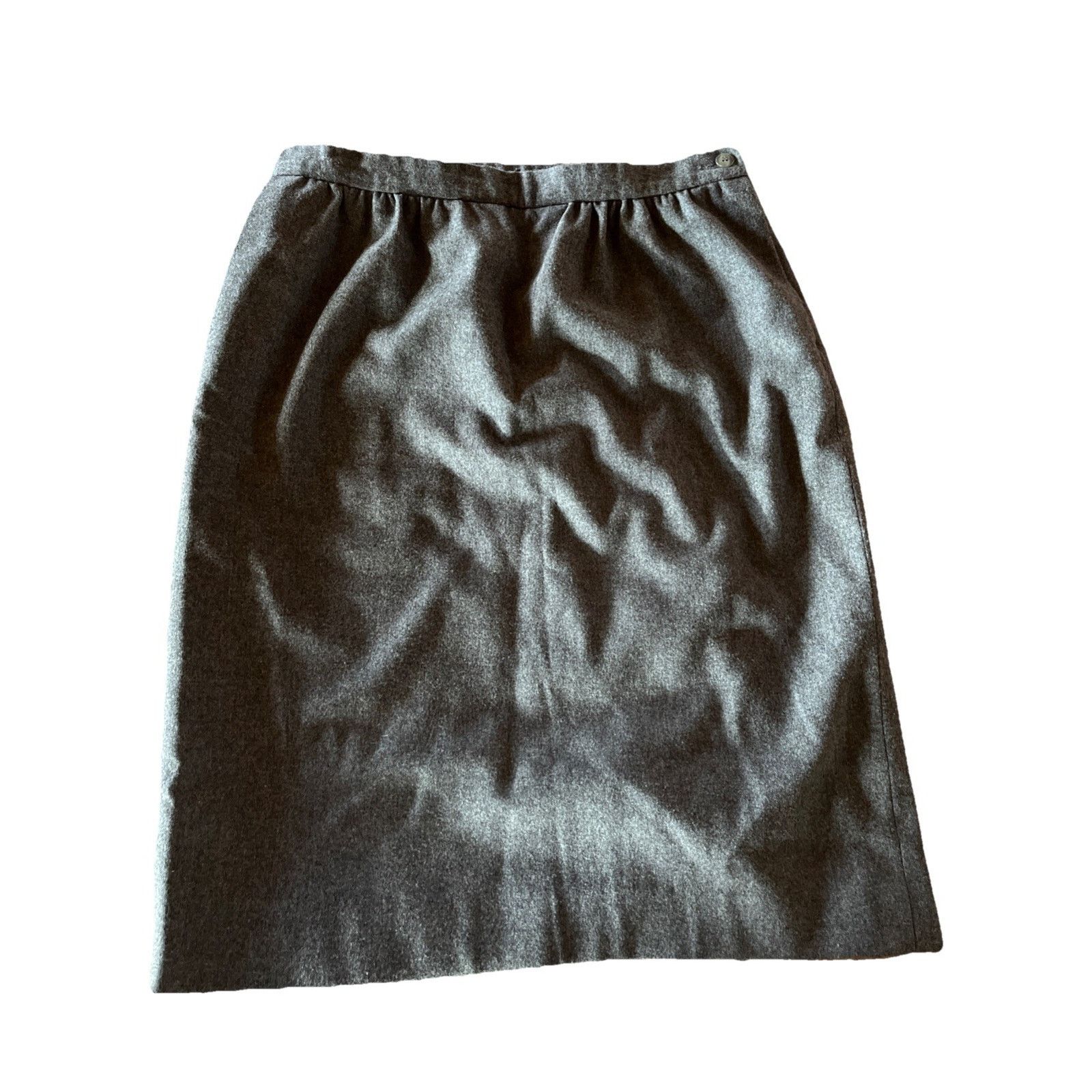 Pendleton Vintage Pendleton Women’s Wool Maxi Skirt 14 Minimalist Gray Size 36" / US 14 / IT 50 - 1 Thumbnail