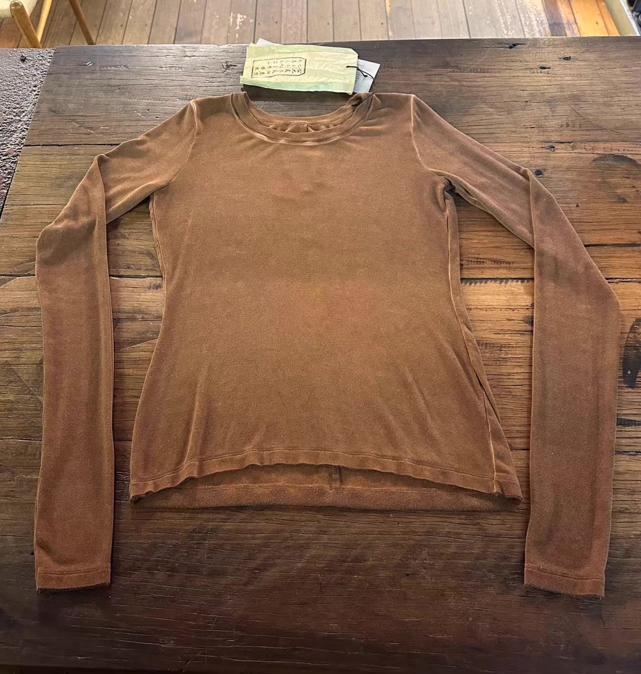 Uma Wang UMA WANG S/S25 Women’s Main Brown/Rose Tata Top Ｑ25 Size S / US 4 / IT 40 - 1 Thumbnail