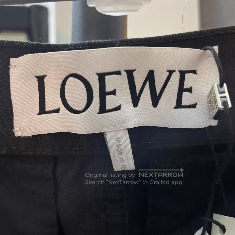 Loewe Loewe Black 26-pocket work pants Size US 32 / EU 48 - 6 Thumbnail