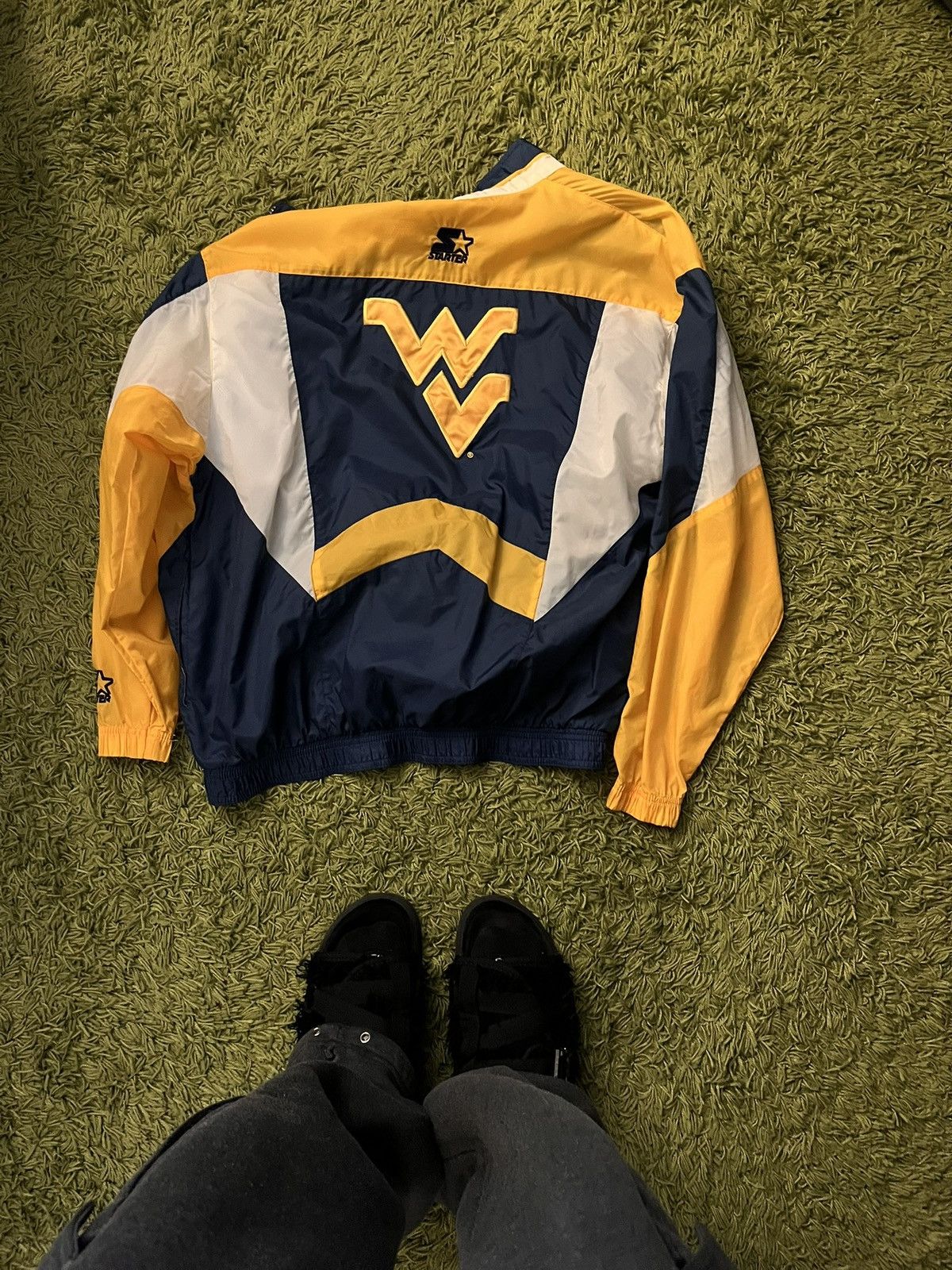 Starter × Vintage Starter Vintage WVU zip up Size US M / EU 48-50 / 2 - 2 Thumbnail