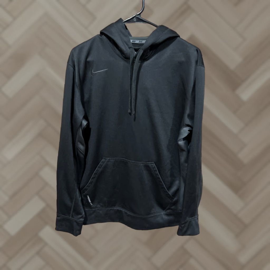 Nike Nike Mens Hoodie 621940 Therma-Fit Black Size US M / EU 48-50 / 2 - 1 Thumbnail