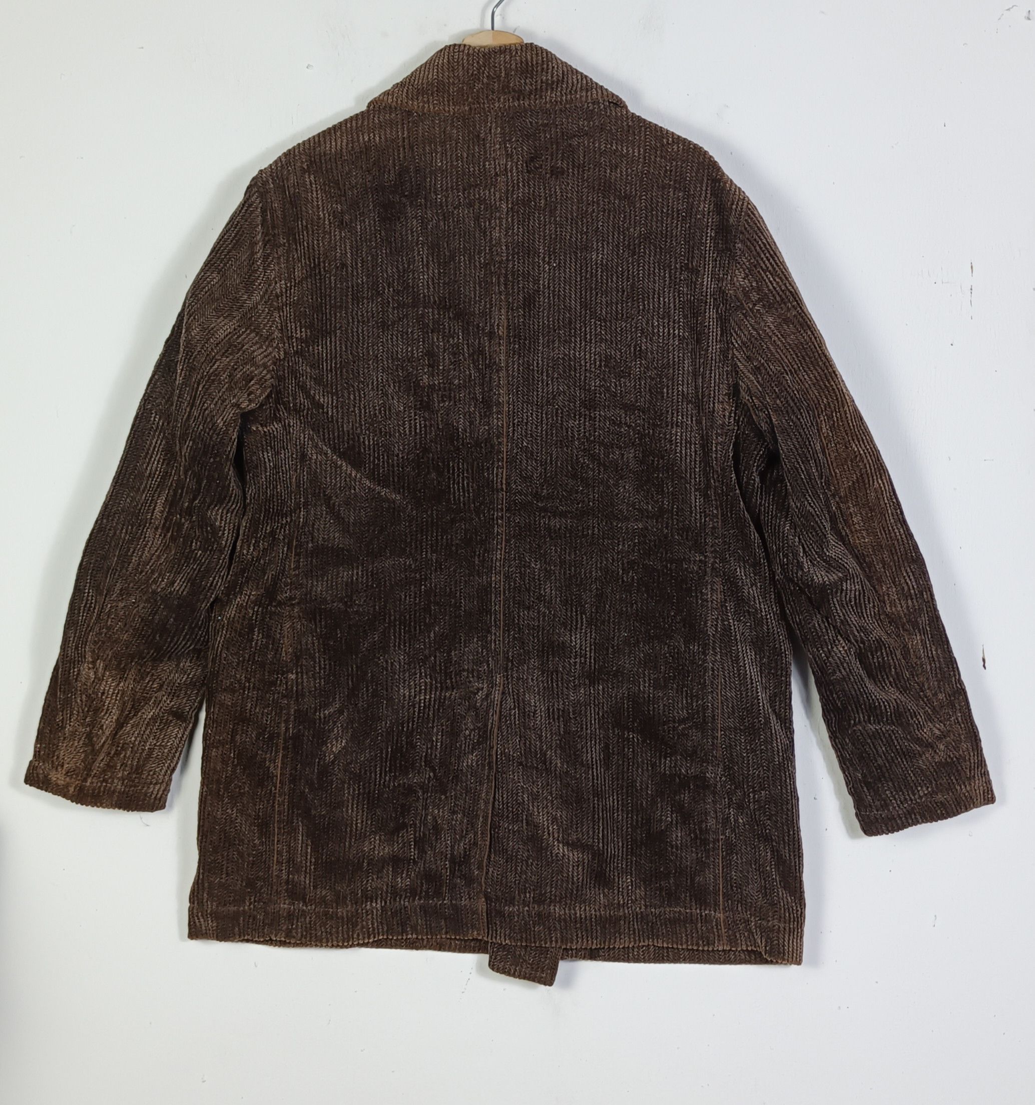 Japanese Brand Vintage 90s Atelier Sab For Men Half Coat Jacket Size US L / EU 52-54 / 3 - 3 Thumbnail