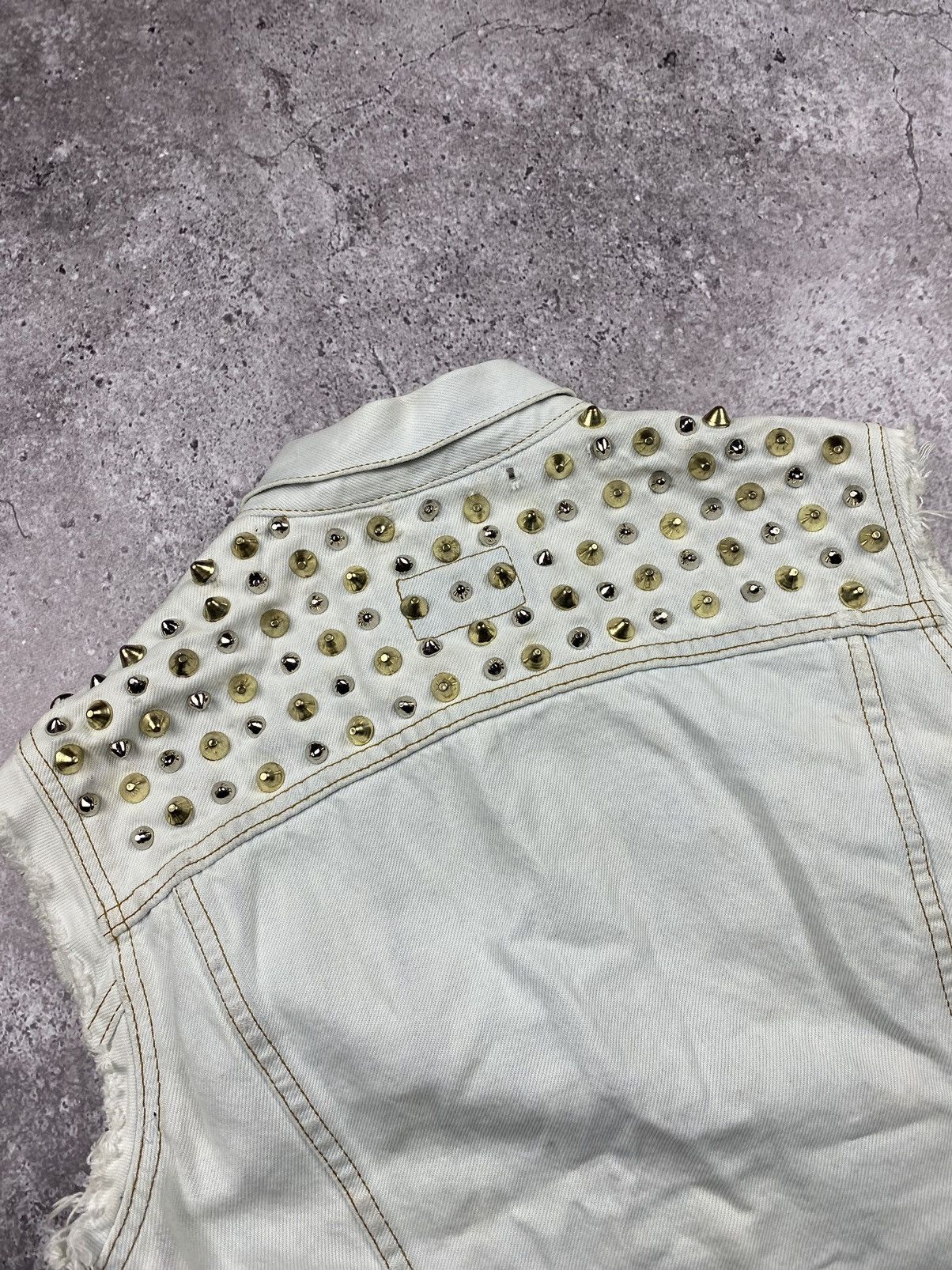 Japanese Brand × Levi's × Levi's Vintage Clothing VINTAGE LEVIS JAPANESSE PUNK OPIUM RICK OWENS STYLE VEST Size S / US 4 / IT 40 - 9 Thumbnail