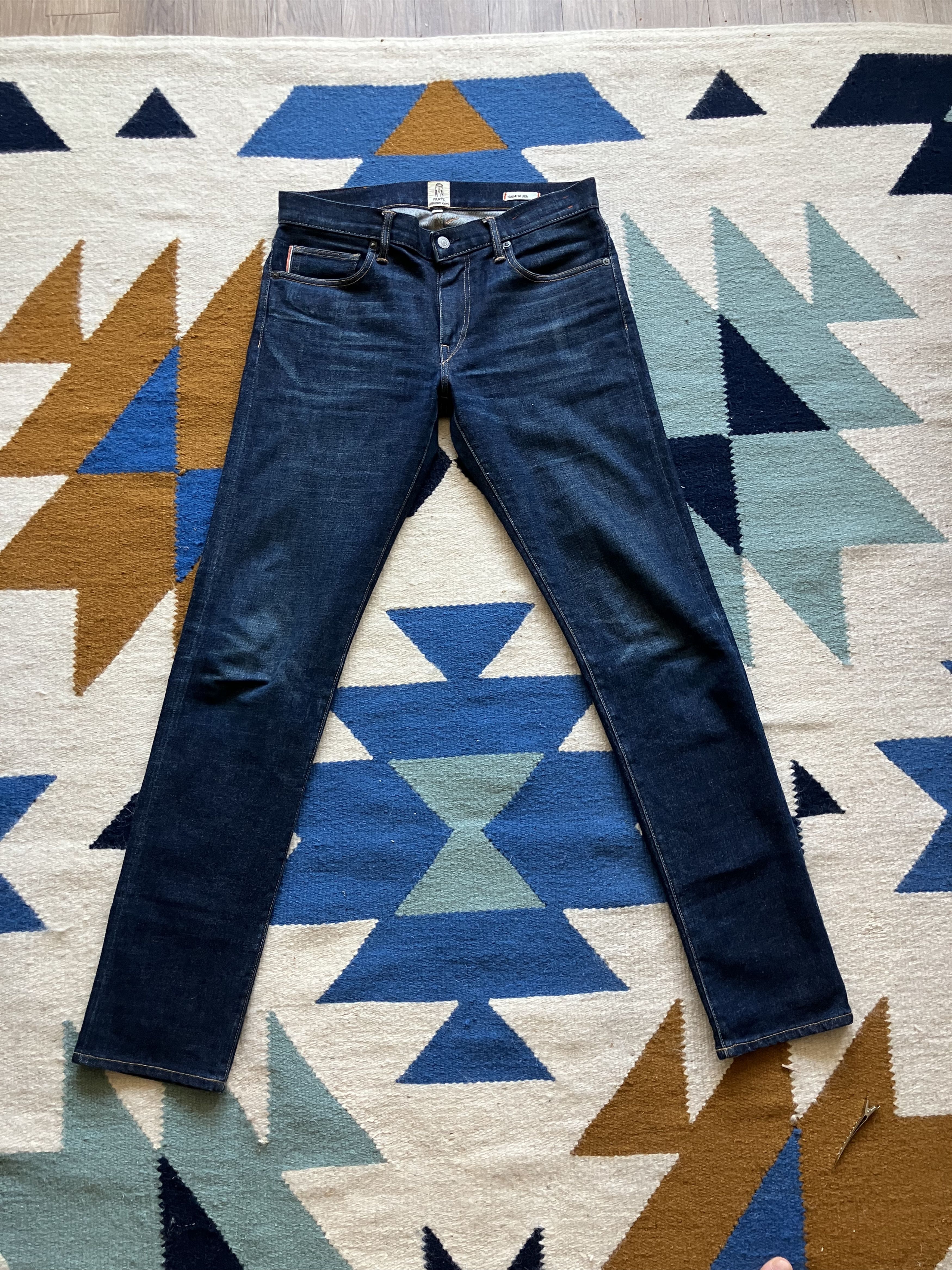 Hiroshi Kato The Pen Slim - Tyler 14oz Stretch Selvedge Size US 31 - 1 Thumbnail