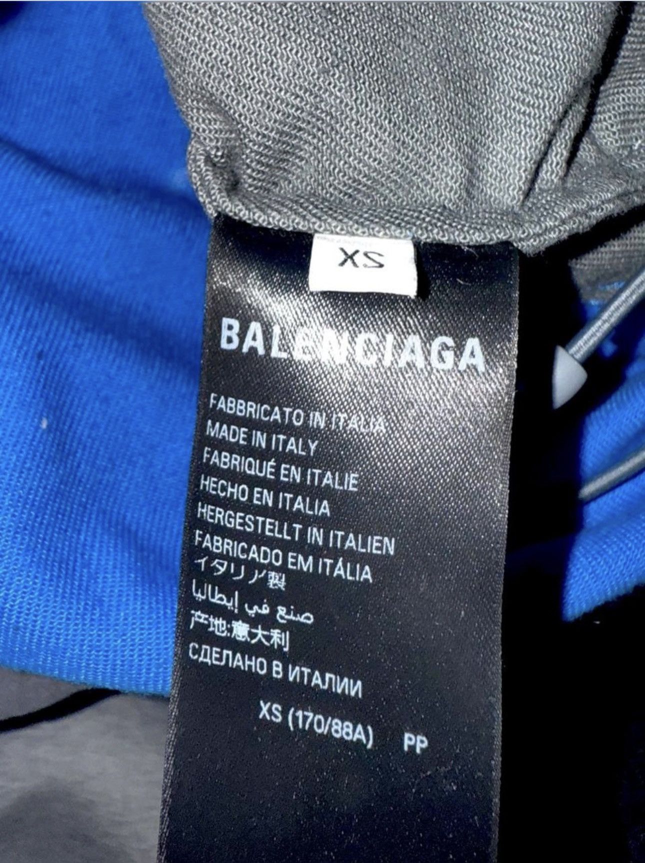 Balenciaga Blue balenciaga top Size US S / EU 44-46 / 1 - 4 Thumbnail