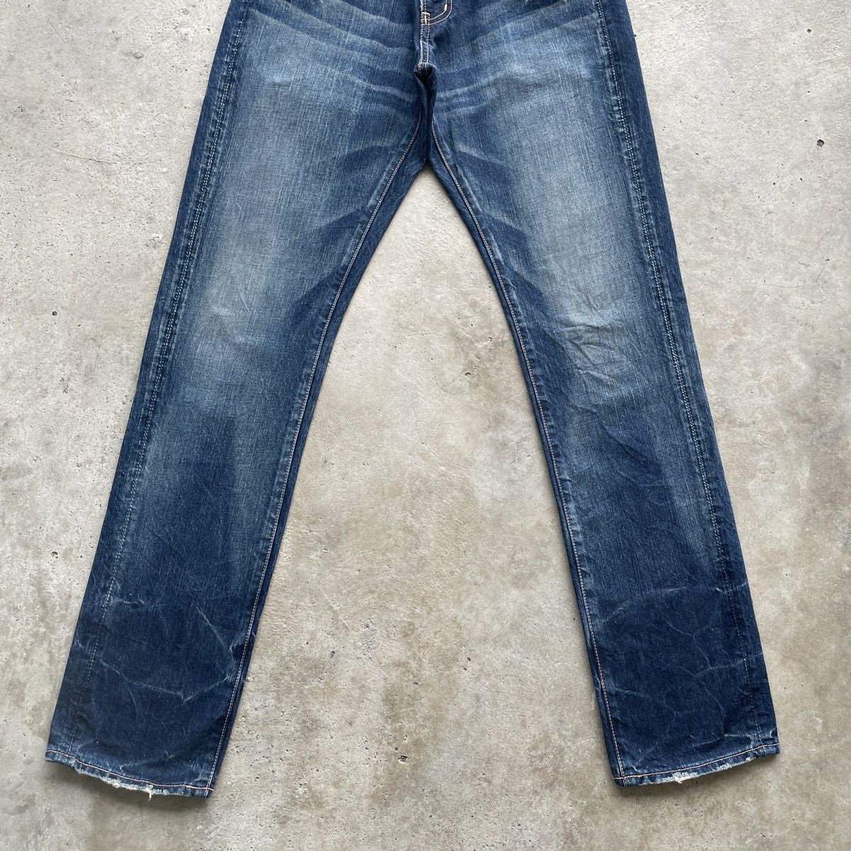 If Six Was Nine W30💥 Vintage John Bull Japan Jeans Faded Denim Pants Size US 30 / EU 46 - 5 Thumbnail