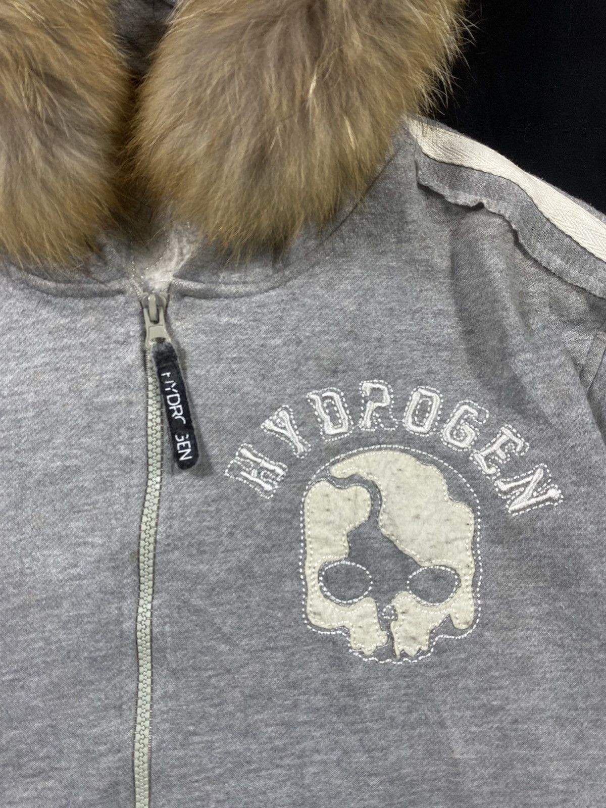 Hysteric Glamour Japanese Hydrogen Skull Zip Fur Hoodie Lgb ifsix style Size US XL / EU 56 / 4 - 5 Thumbnail
