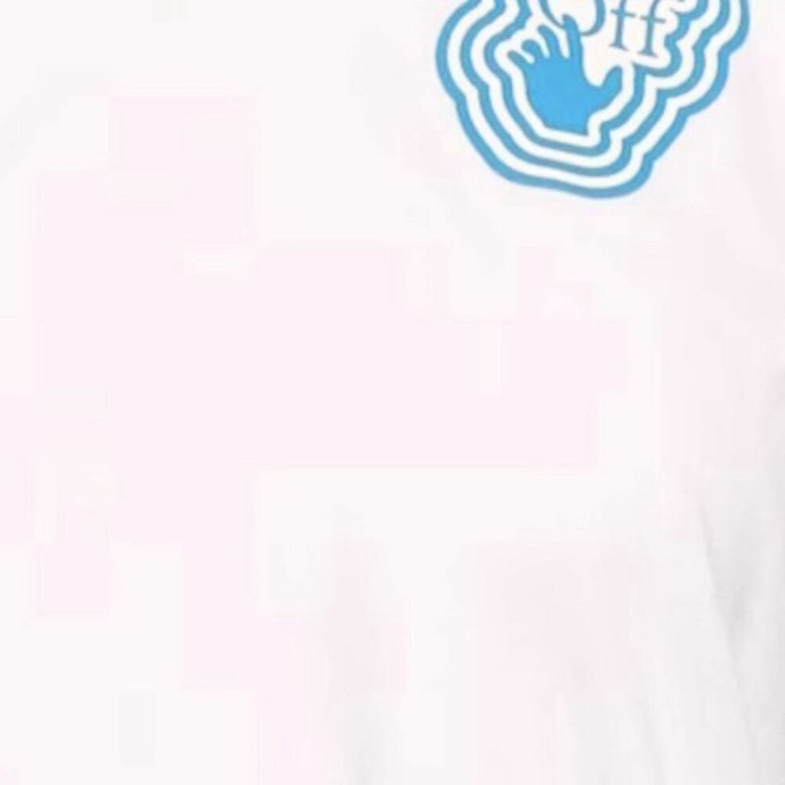 Off-White Off White Fluo Swimming Man Cotton Cropped Tee L Size L / US 10 / IT 46 - 4 Thumbnail