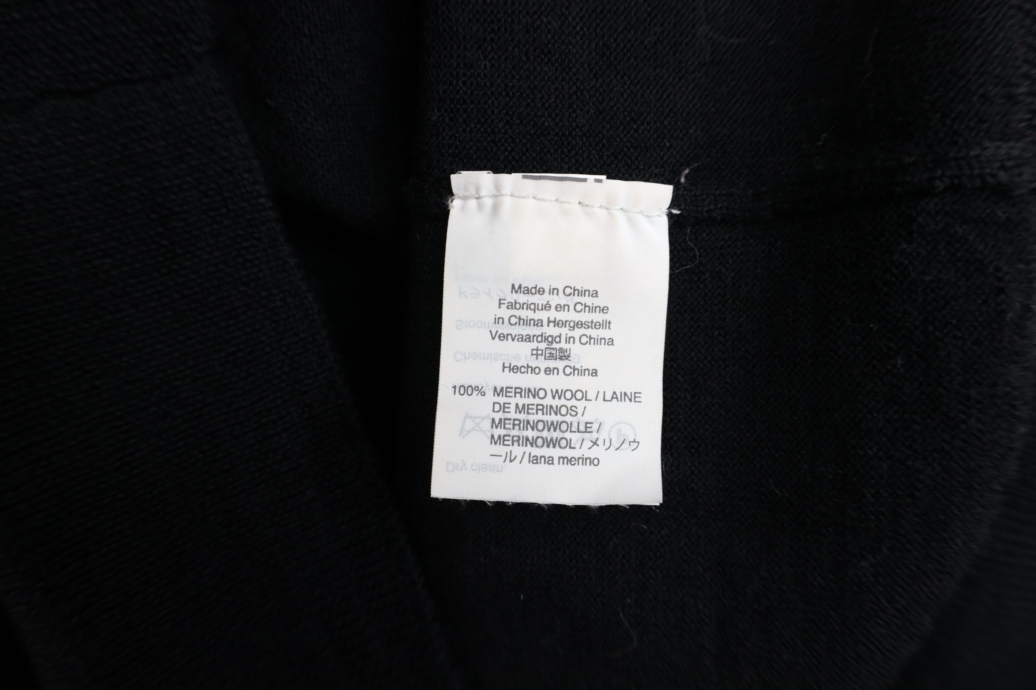 J.Crew J Crew Blank Lightweight Wool Knit Crewneck Sweater Black Size L / US 10 / IT 46 - 9 Thumbnail