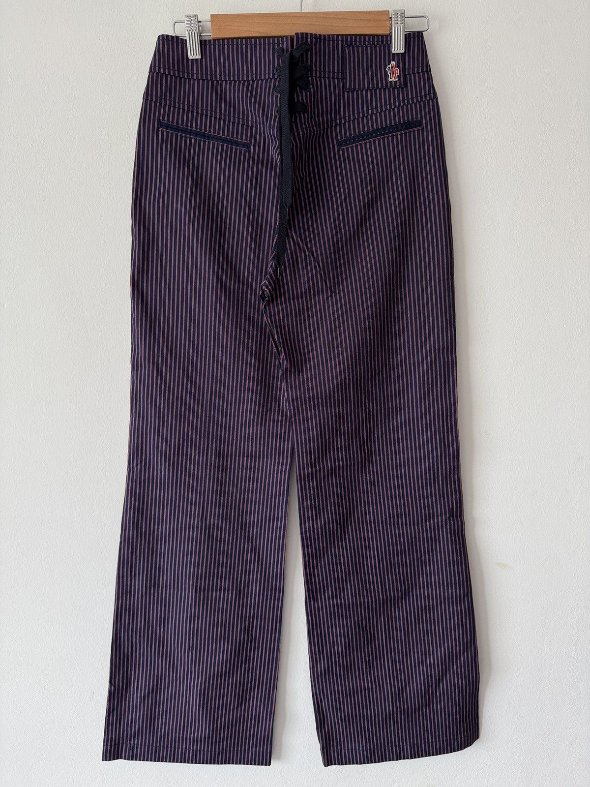 Moncler 🔥 Vintage Moncler Striped Pants Size 30" / US 8 / IT 44 - 2 Thumbnail