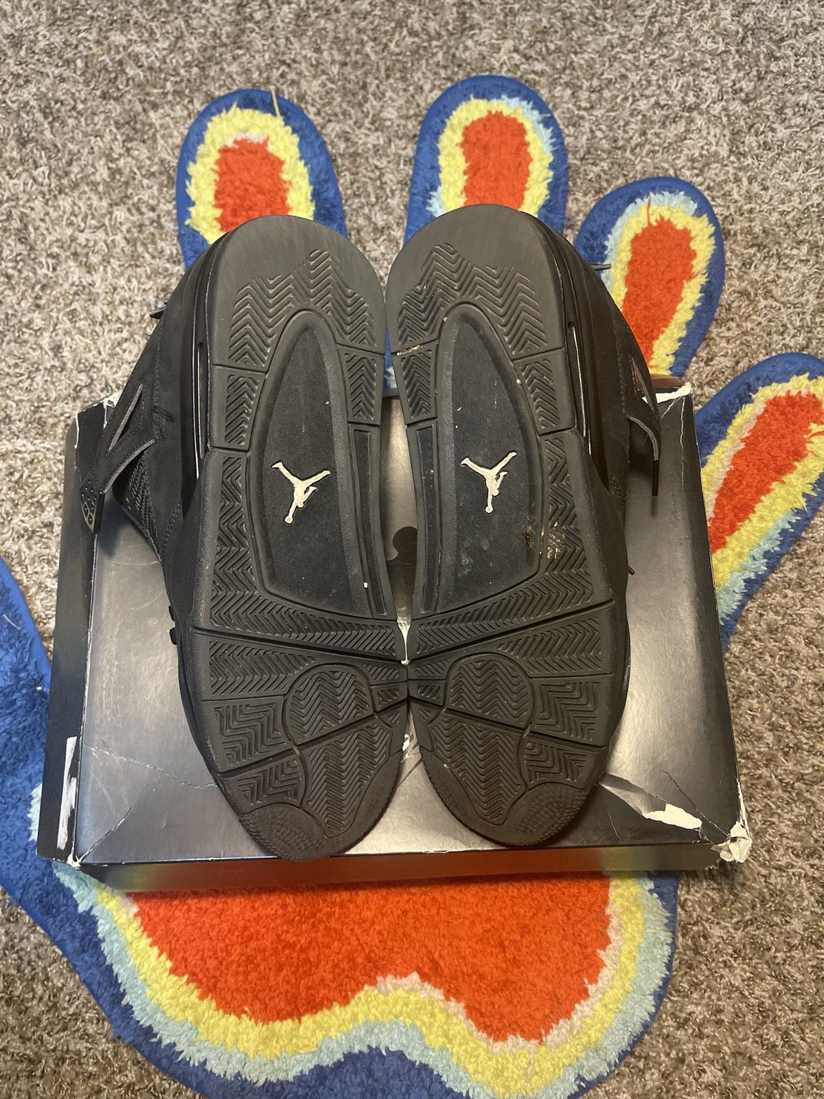 Jordan Brand Jordan 4 Retro “Black Cat” 2020 Size US 13 / EU 46 - 7 Thumbnail