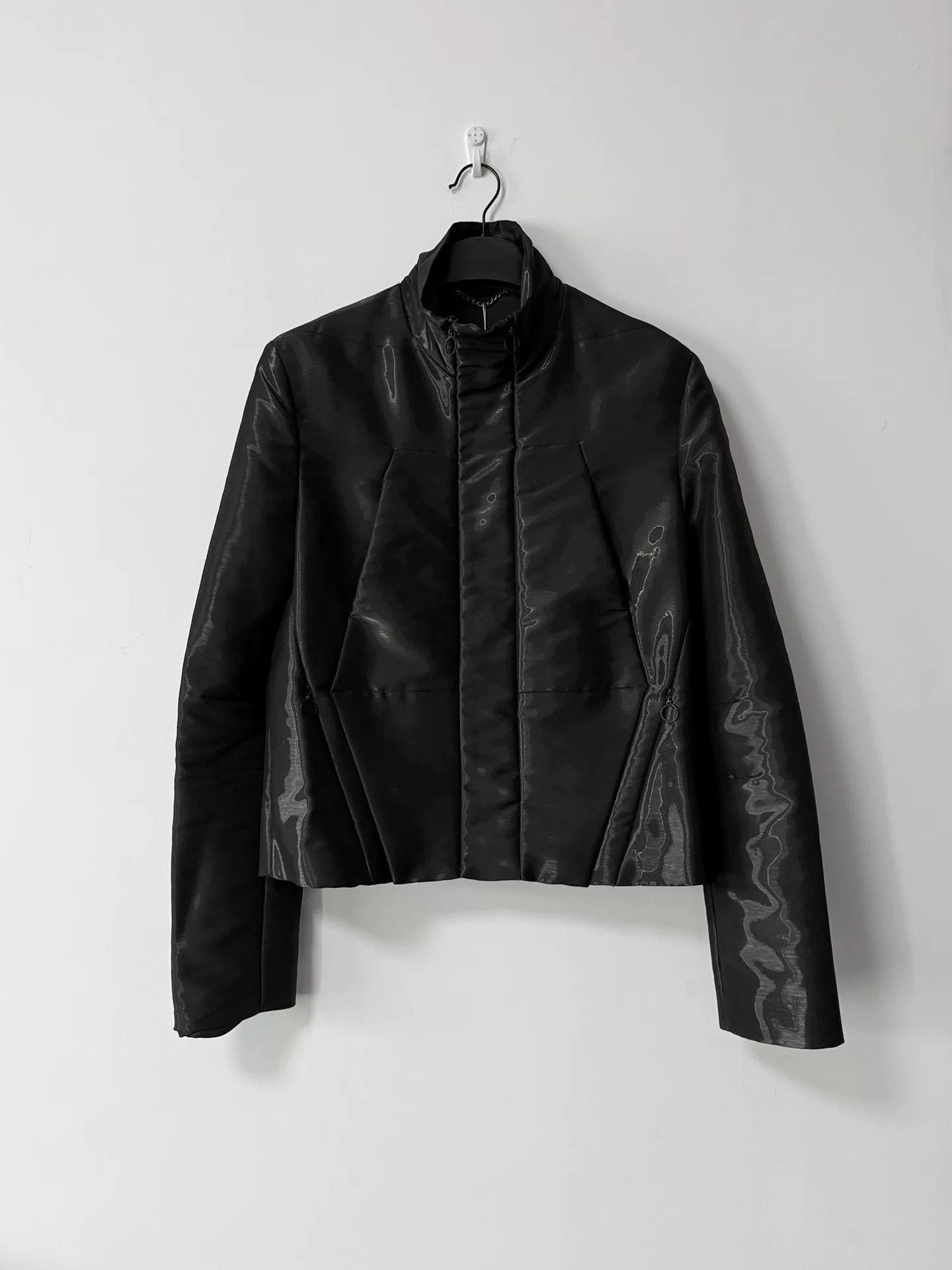 Balenciaga Balenciaga Deconstructed Liquid Metal Jacket Size US S / EU 44-46 / 1 - 1 Thumbnail
