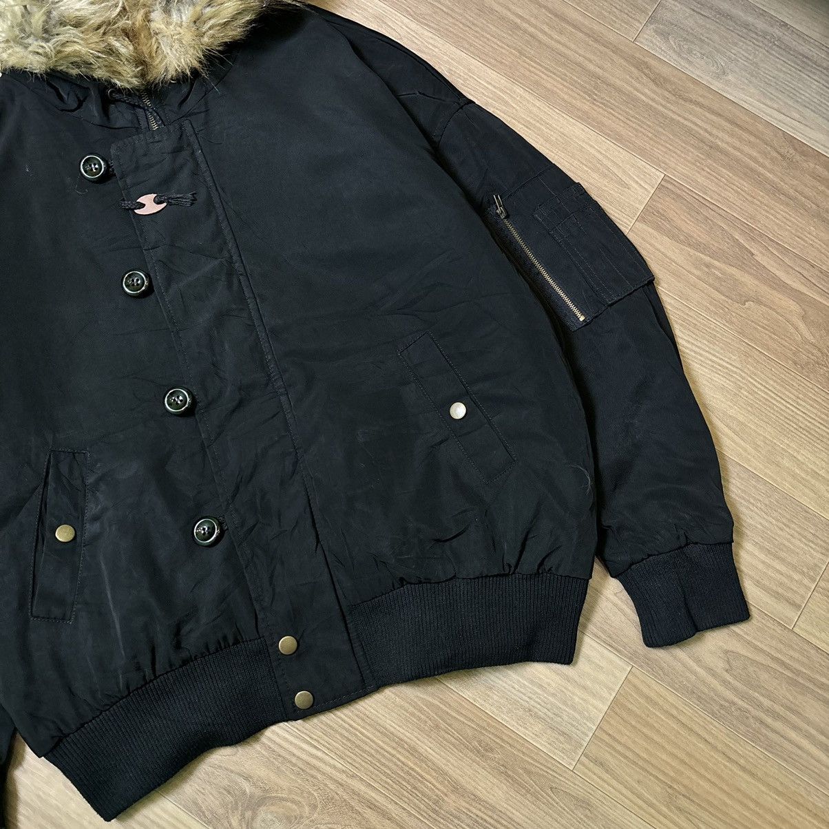If Six Was Nine × Japanese Brand × Le Grande Bleu (L.G.B.) G.O.A Fur faux jacket IfSixWasNine LGB Style Size US M / EU 48-50 / 2 - 7 Thumbnail
