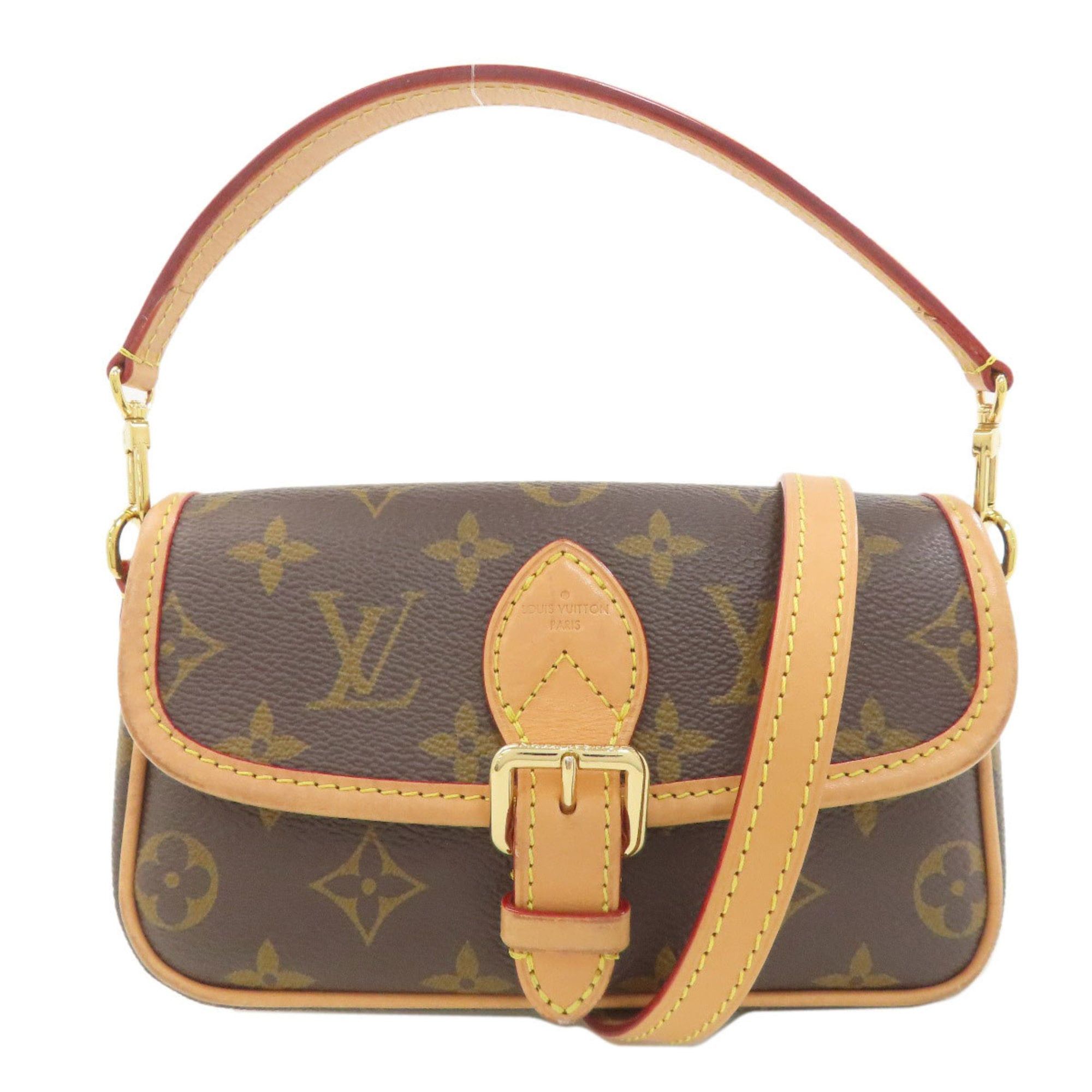 Louis Vuitton Louis Vuitton M83298 Nano Diane Handbag Monogram Canvas Women's LOUIS VUITTON Size ONE SIZE - 1 Thumbnail