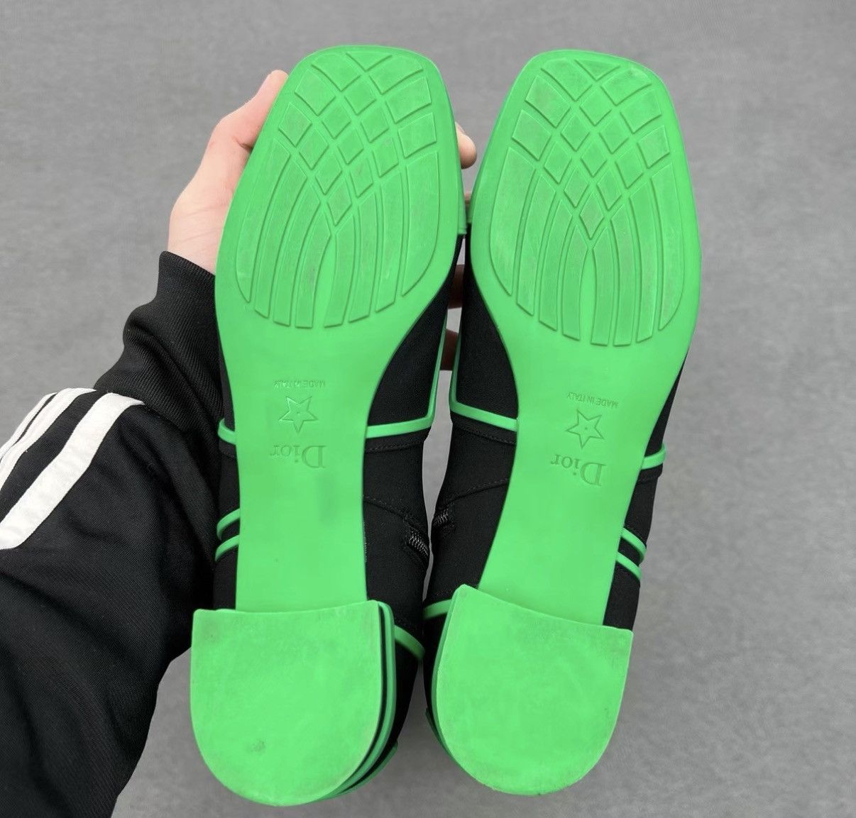 Dior Dior Roller Black & Green Runway High-Top Boots Size US 9 / IT 39 - 6 Thumbnail
