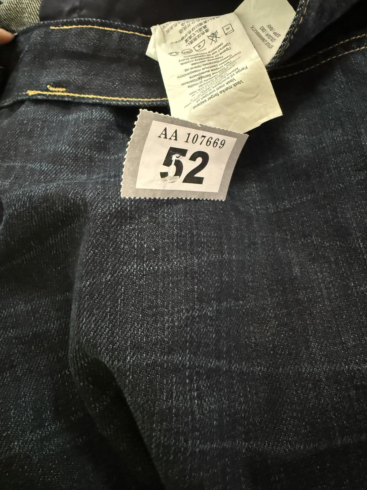 Unknown London Men's Dark Blue Denim Jeans Size US 30 / EU 46 - 3 Thumbnail