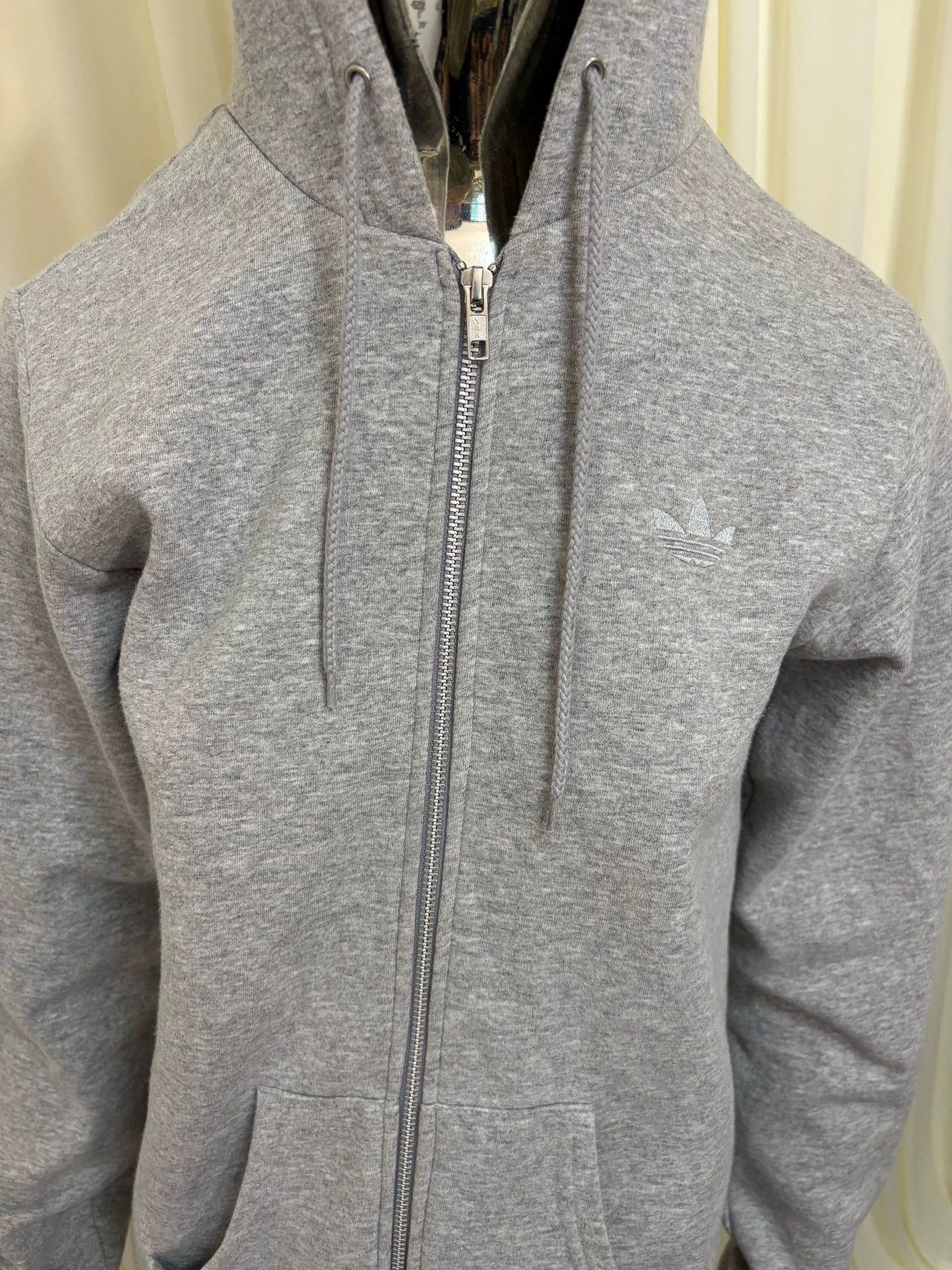 Adidas Jeremy Scott x Adidas Wings Gray Zip-Up Hoodie Size XS / US 0-2 / IT 36-38 - 6 Thumbnail
