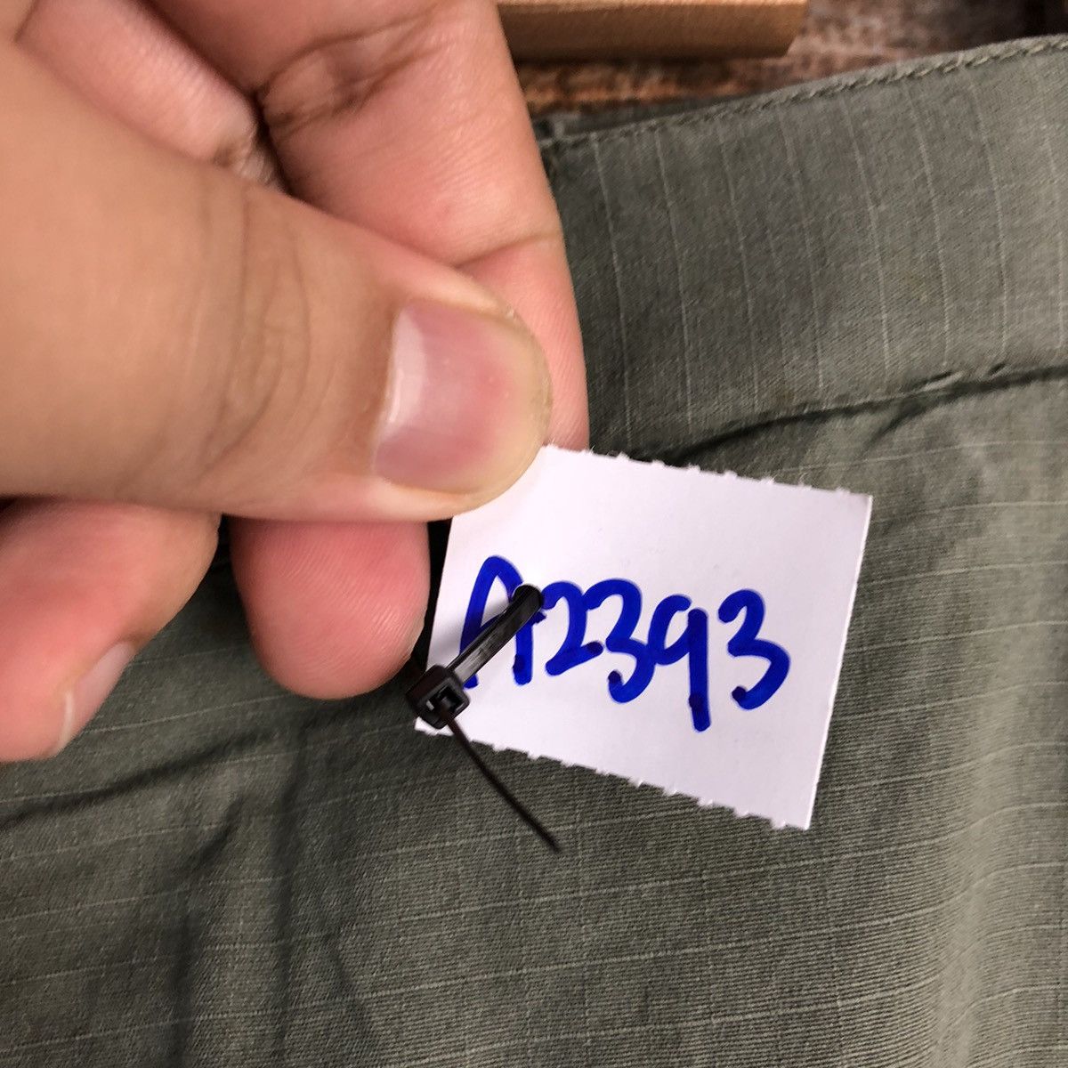 Uniqlo Uniqlo Green Cargo ripped Multipocket utility Pants #A2393 Size US 33 - 14 Thumbnail