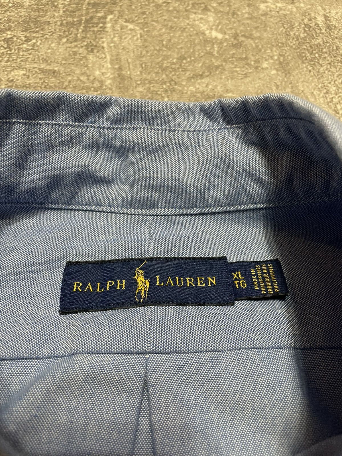 Polo Ralph Lauren Vintage Polo Ralph Lauren Monogram Pony Logo Shirt Button Up Size US XL / EU 56 / 4 - 9 Thumbnail