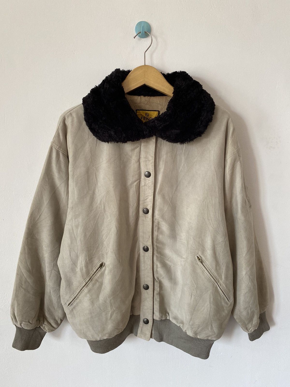 Fendi × Vintage VINTAGE FENDI DECK JACKET SHERPA Size US XS / EU 42 / 0 - 2 Thumbnail
