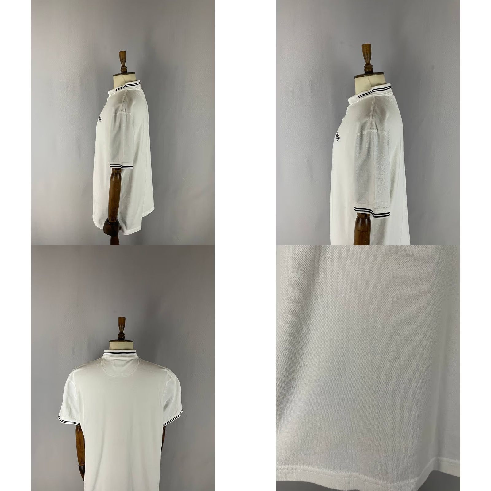 Barbour Barbour Polo Shirt Barbour Mens Golf Polo Shirt White Cotton Short Sleeve Collared 3XL Big & Tall Mens Golf Shirt White Barbour Polo Size US XXL / EU 58 / 5 - 8 Thumbnail