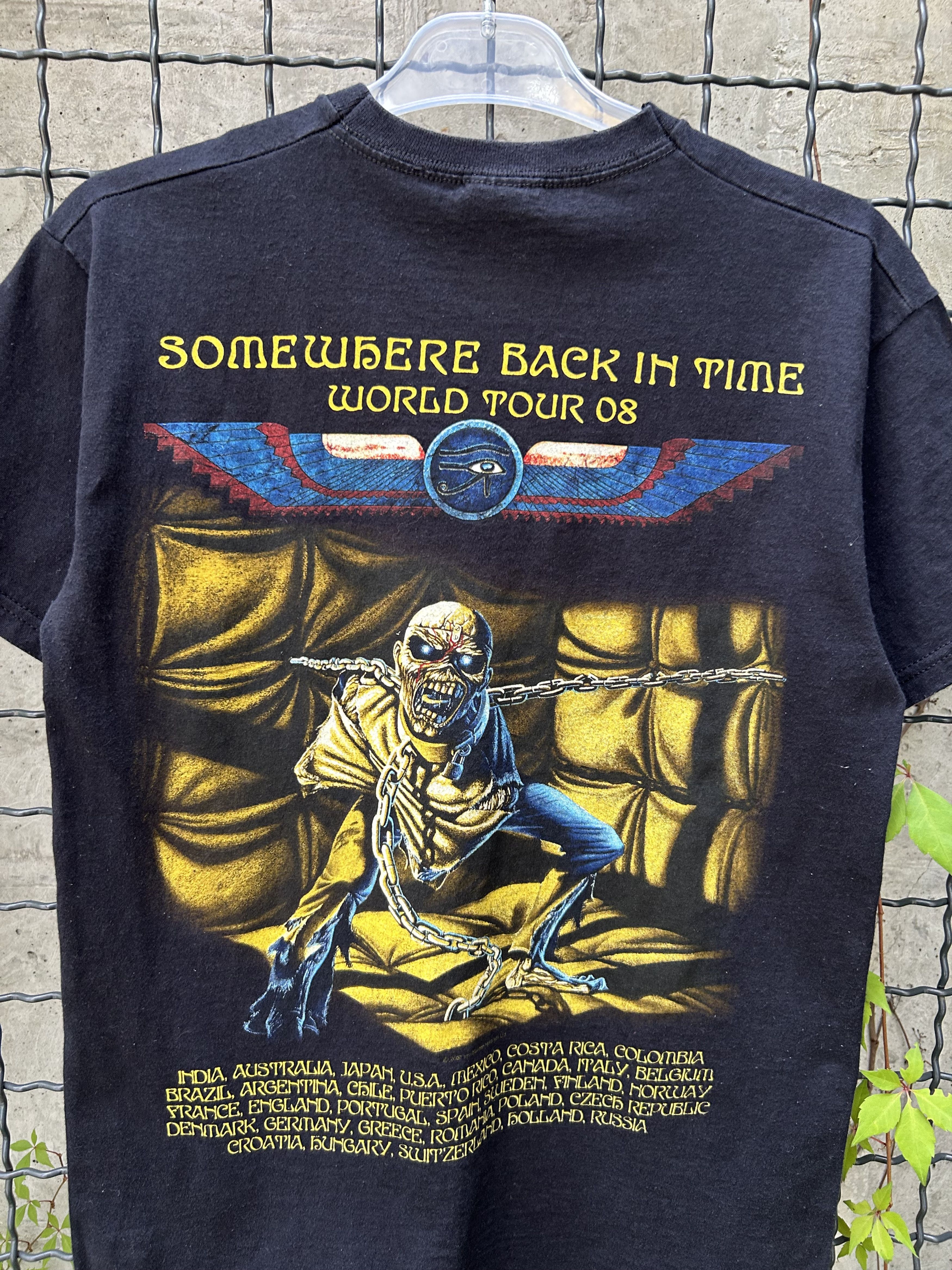 Band Tees Vintage 2005 Iron Maiden Rock Band Tour T-shirt Size US S / EU 44-46 / 1 - 10 Thumbnail
