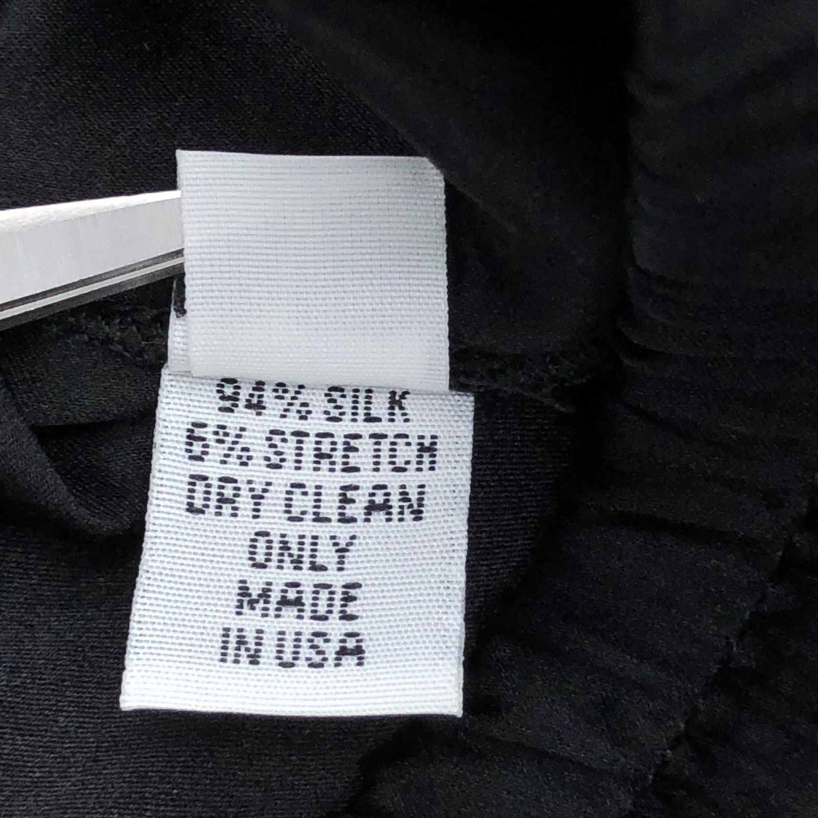 Ramy Brook Ramy Brook Pants L Black Silk Stretch Pull On Joggers USA Size 32" / US 10 / IT 46 - 11 Thumbnail