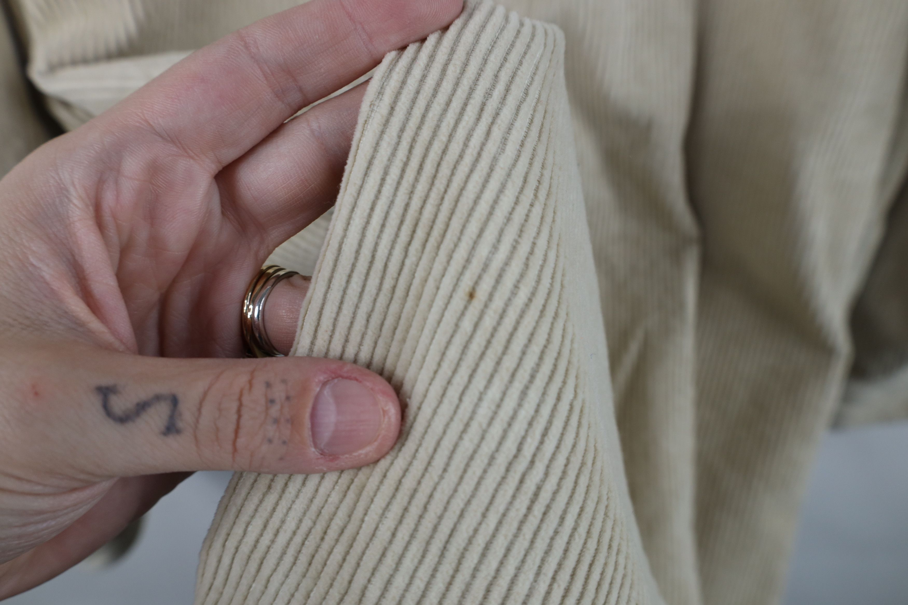 Vintage Vintage 90s Streetwear Fit Corduroy Shirt Jacket Jac Size XL / US 12-14 / IT 48-50 - 8 Thumbnail