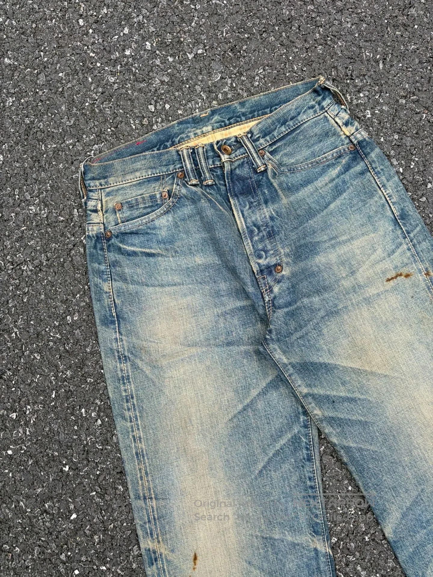 Vintage Vintage Anarchrom Washed Blue Jeans. Size US 31 - 2 Thumbnail