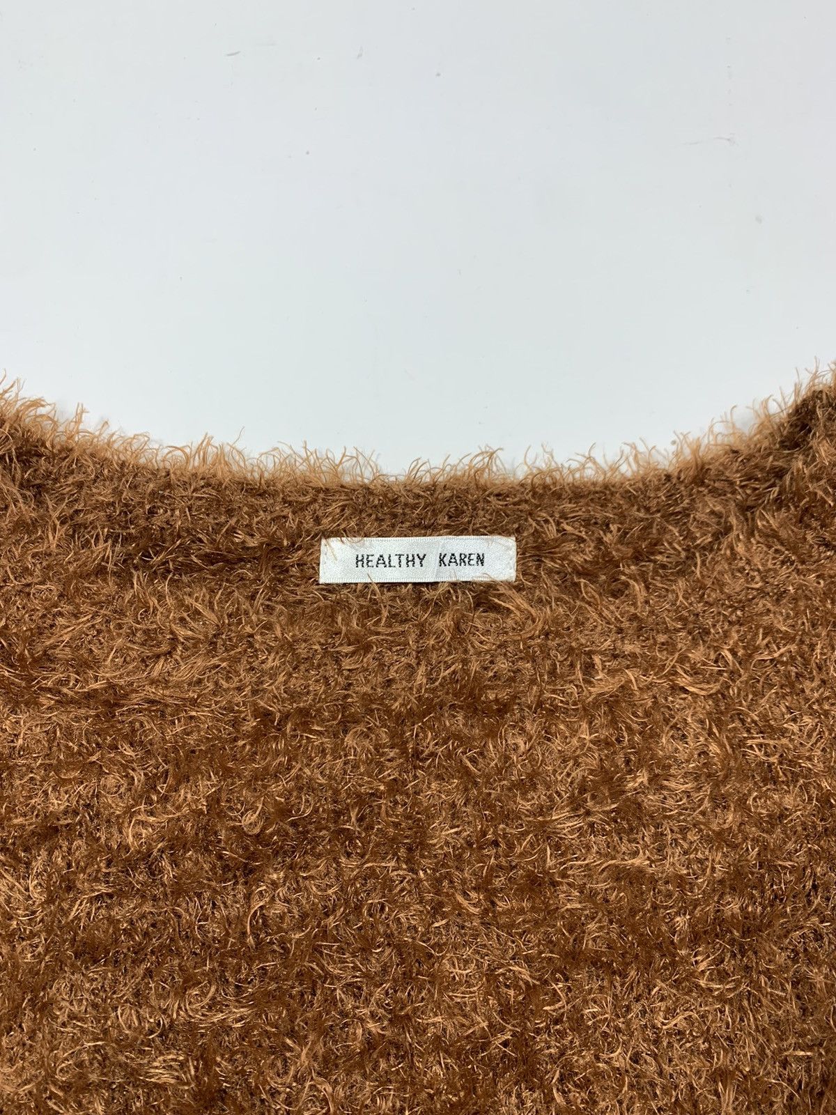 Issey Miyake × Japanese Brand Crazy Fuzzy Mohair Healthy Karen sweater Size US M / EU 48-50 / 2 - 4 Thumbnail