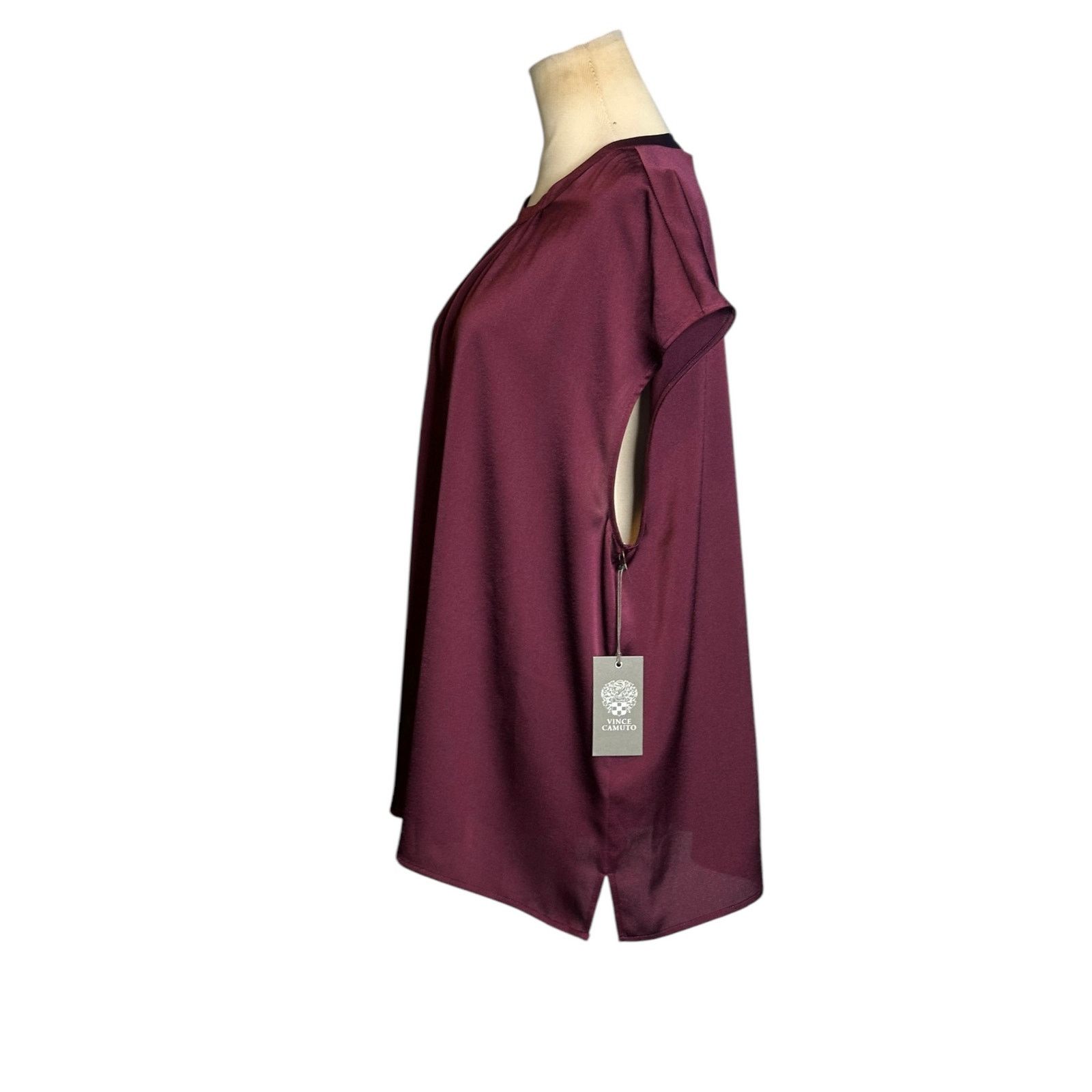 Vince Camuto Vince Camuto eggplant purple tunic blouse size XXL Size XXL / US 16-18 / IT 52-54 - 8 Thumbnail