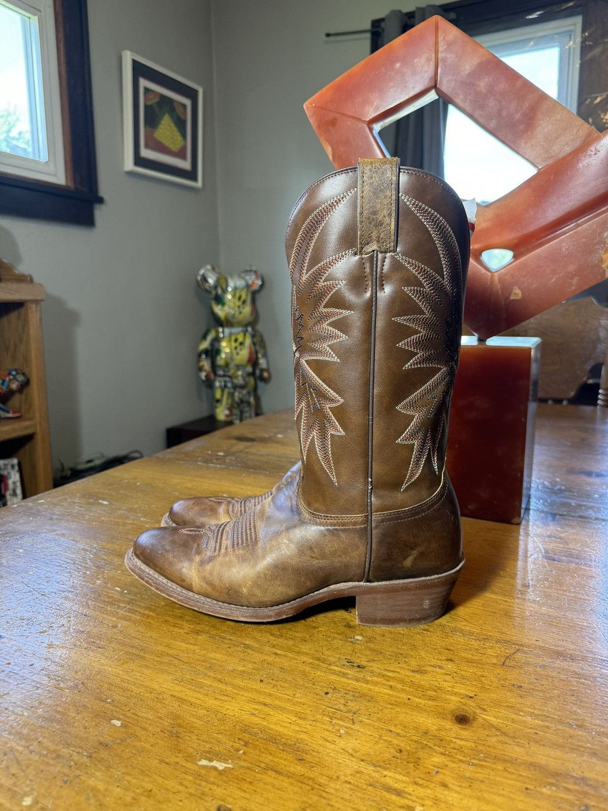 Nocona Vintage Nocona Cowboy Boots Sz 7.5 D Size US 7.5 / EU 40-41 - 1 Thumbnail
