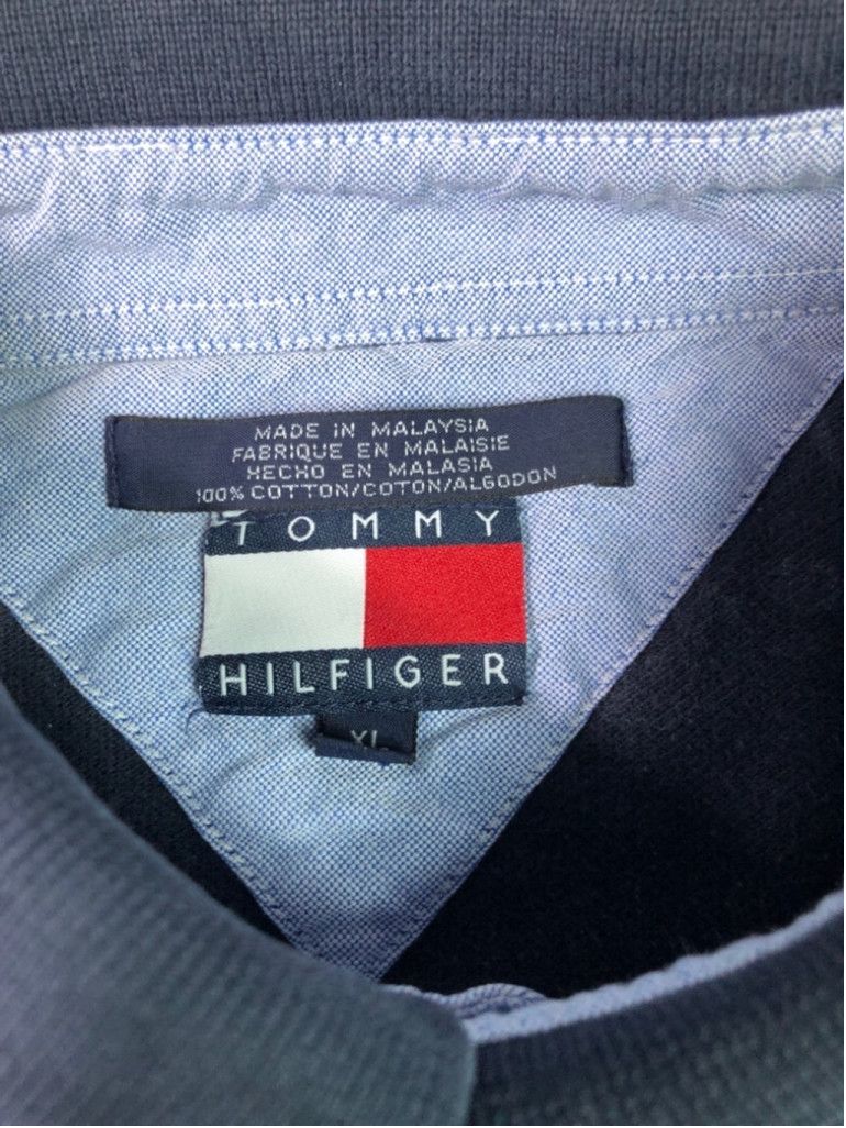 Tommy Hilfiger Tommy Hilfiger xl Hawaii wild flower blue polo shirt floral Size US XL / EU 56 / 4 - 2 Thumbnail