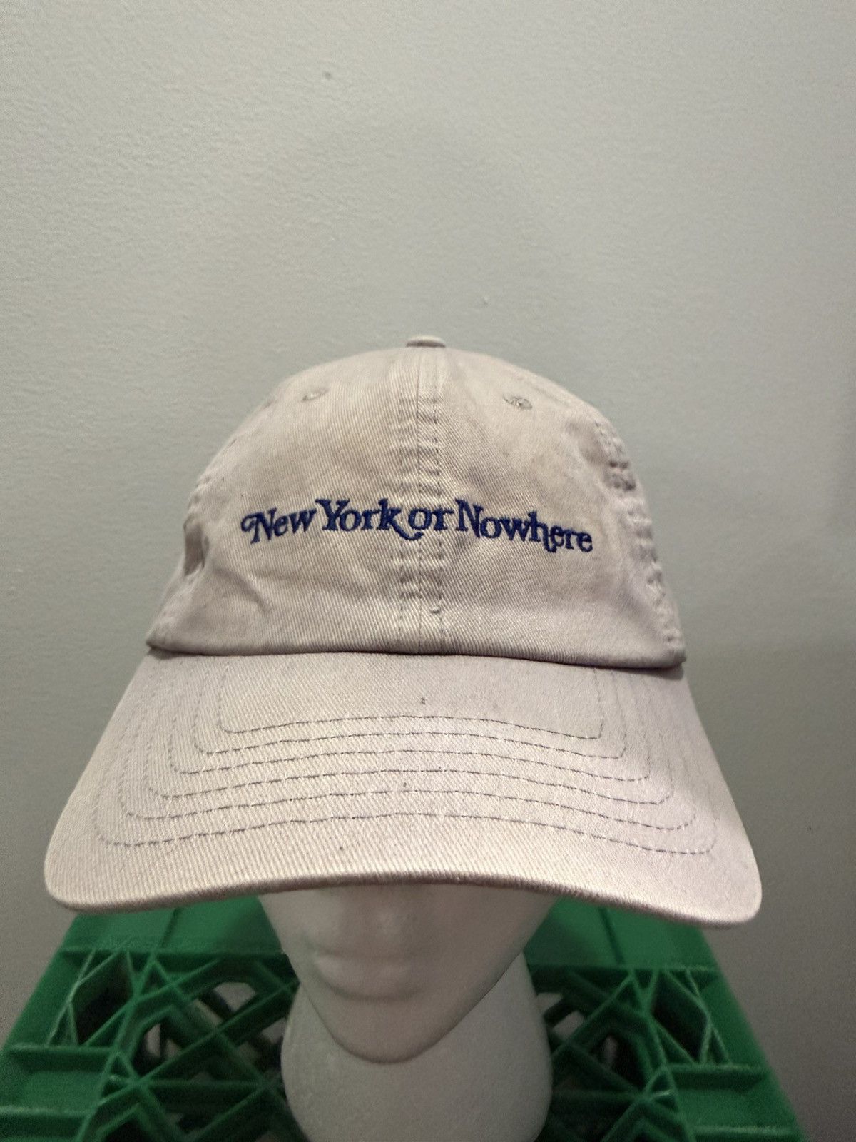 Other NYON - New York or Nowhere Beige Strap back Hat Size ONE SIZE - 1 Thumbnail