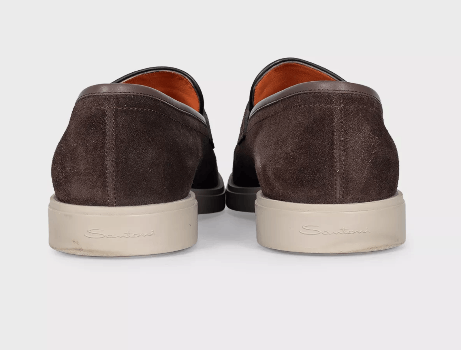 Santoni Santoni Men’s Brown Suede Loafers Size US 9 / EU 42 - 4 Thumbnail