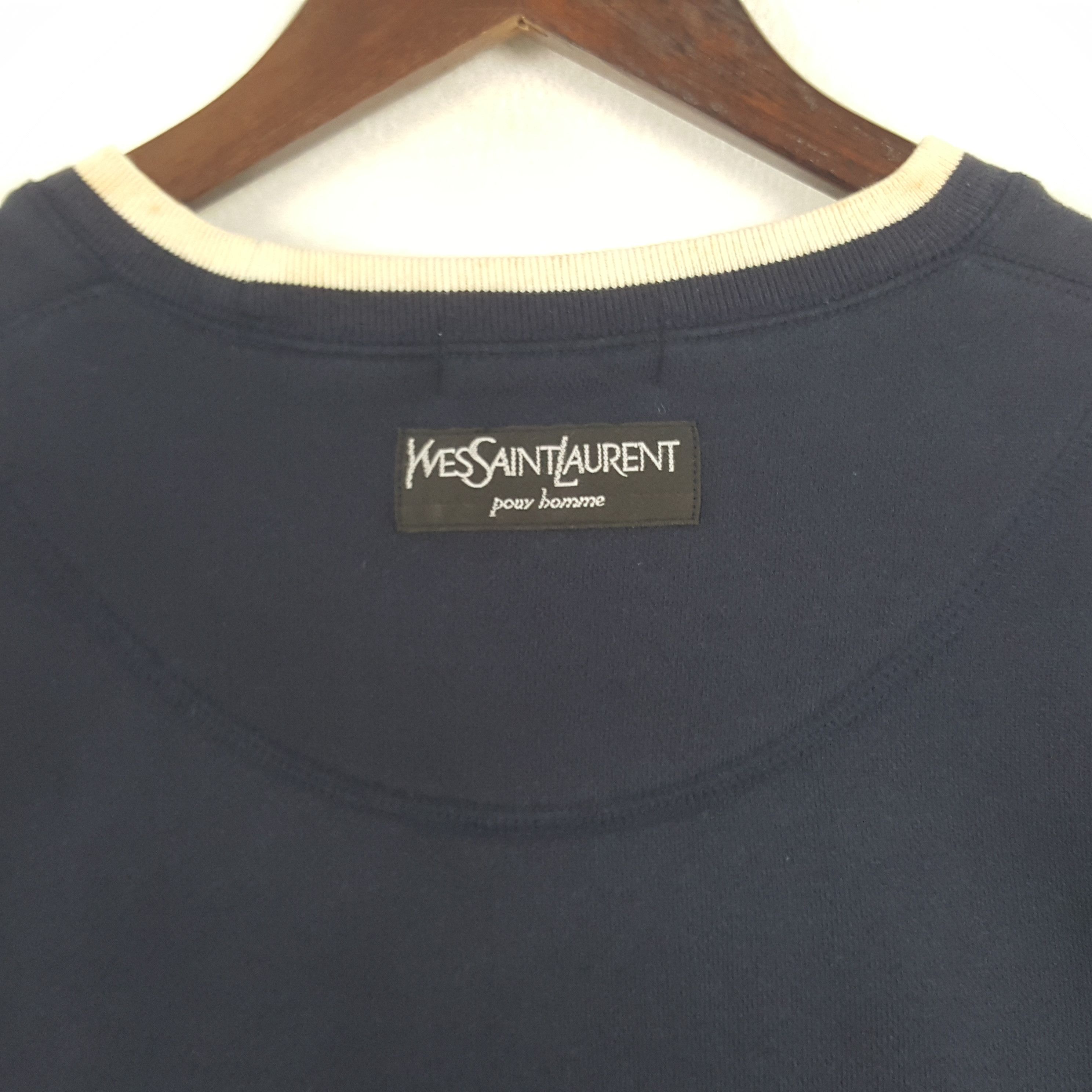Vintage × Yves Saint Laurent Vintage Yves Saint Laurent Japan Sweatshirt Size US M / EU 48-50 / 2 - 4 Thumbnail