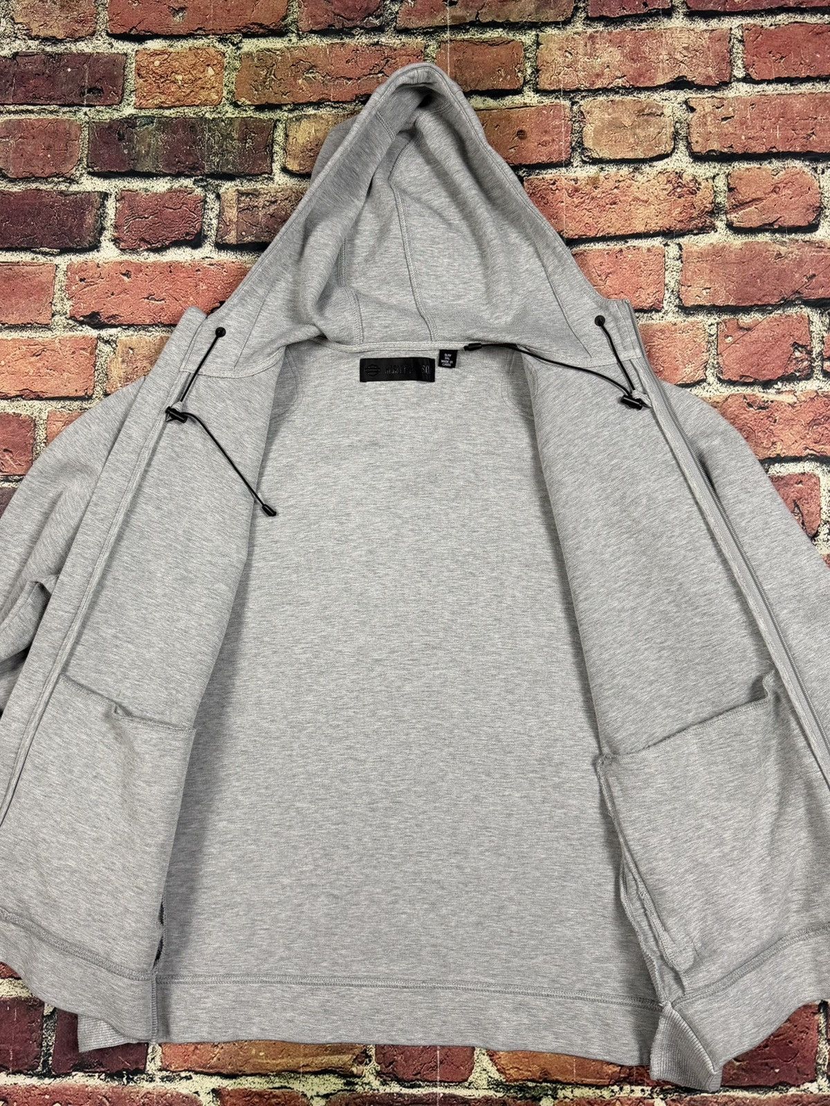 Harley Davidson Harley-Davidson Men's Rib-Knit Zip Up Hoodie Sweatshirt 3XL Size US XXL / EU 58 / 5 - 5 Thumbnail