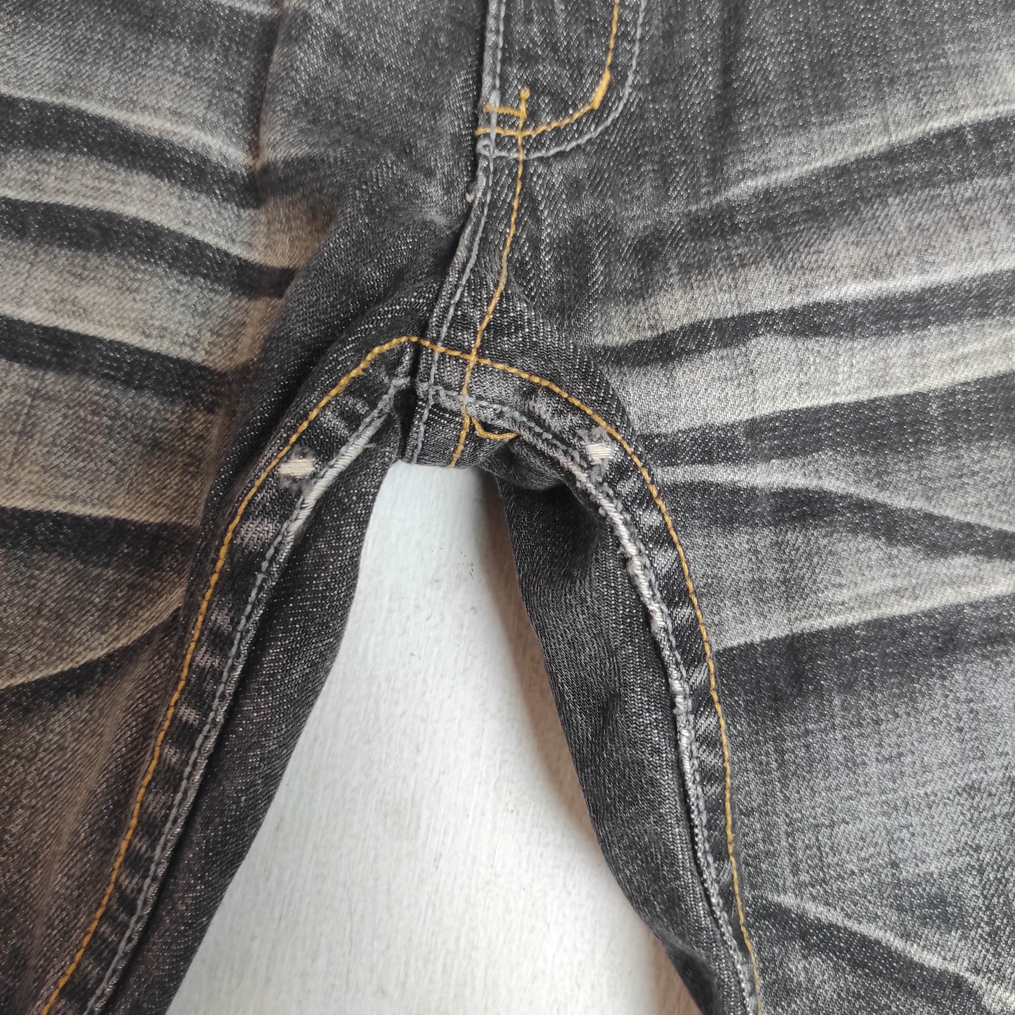 Hysteric Glamour Vintage Gold Line Apestein Rare Design Flare Jeans Size US 30 / EU 46 - 8 Thumbnail